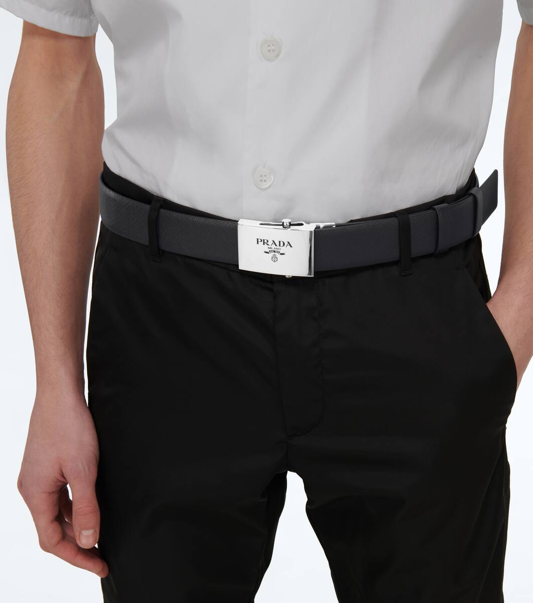 prada skinny belt