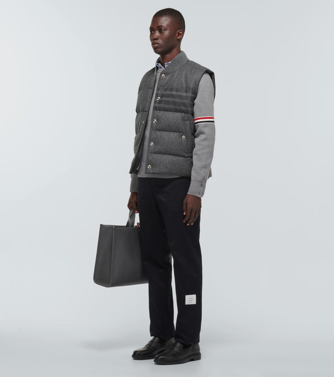 thom browne down vest