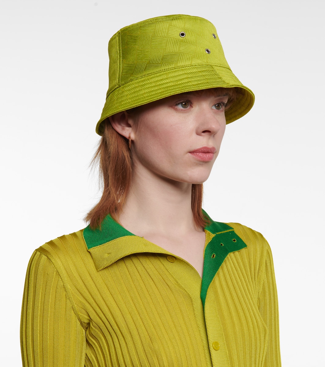 Bottega Veneta - Jacquard bucket hat 