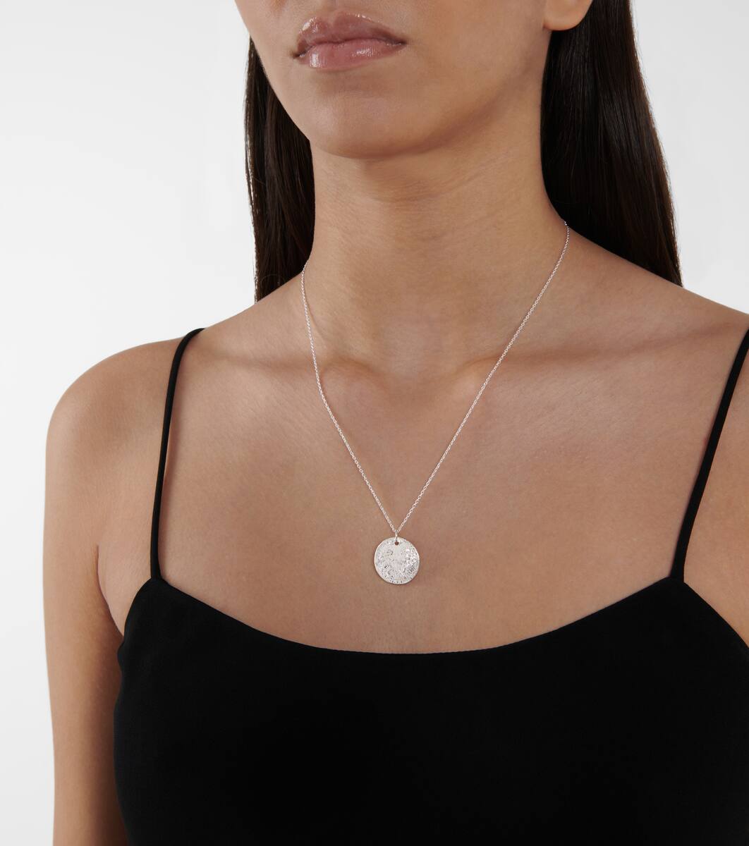 Alighieri The Medium Snow Lion Sterling Silver Necklace Mytheresa