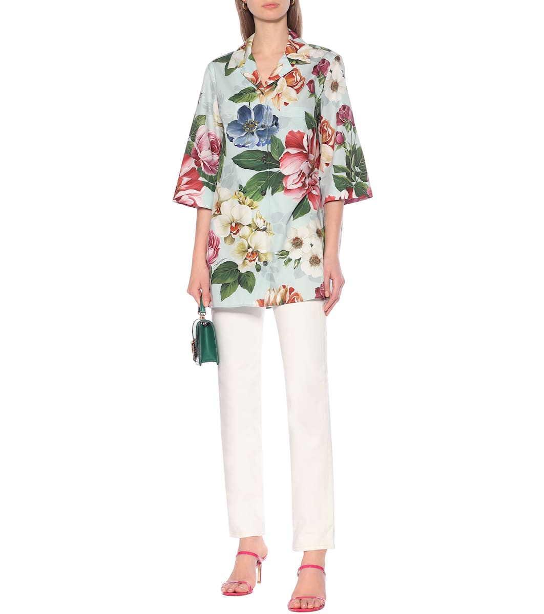 Chemise Imprimée En Coton Dolce & Gabbana | Mytheresa Chemise Imprimée En Coton Dolce & Gabbana | Mytheresa