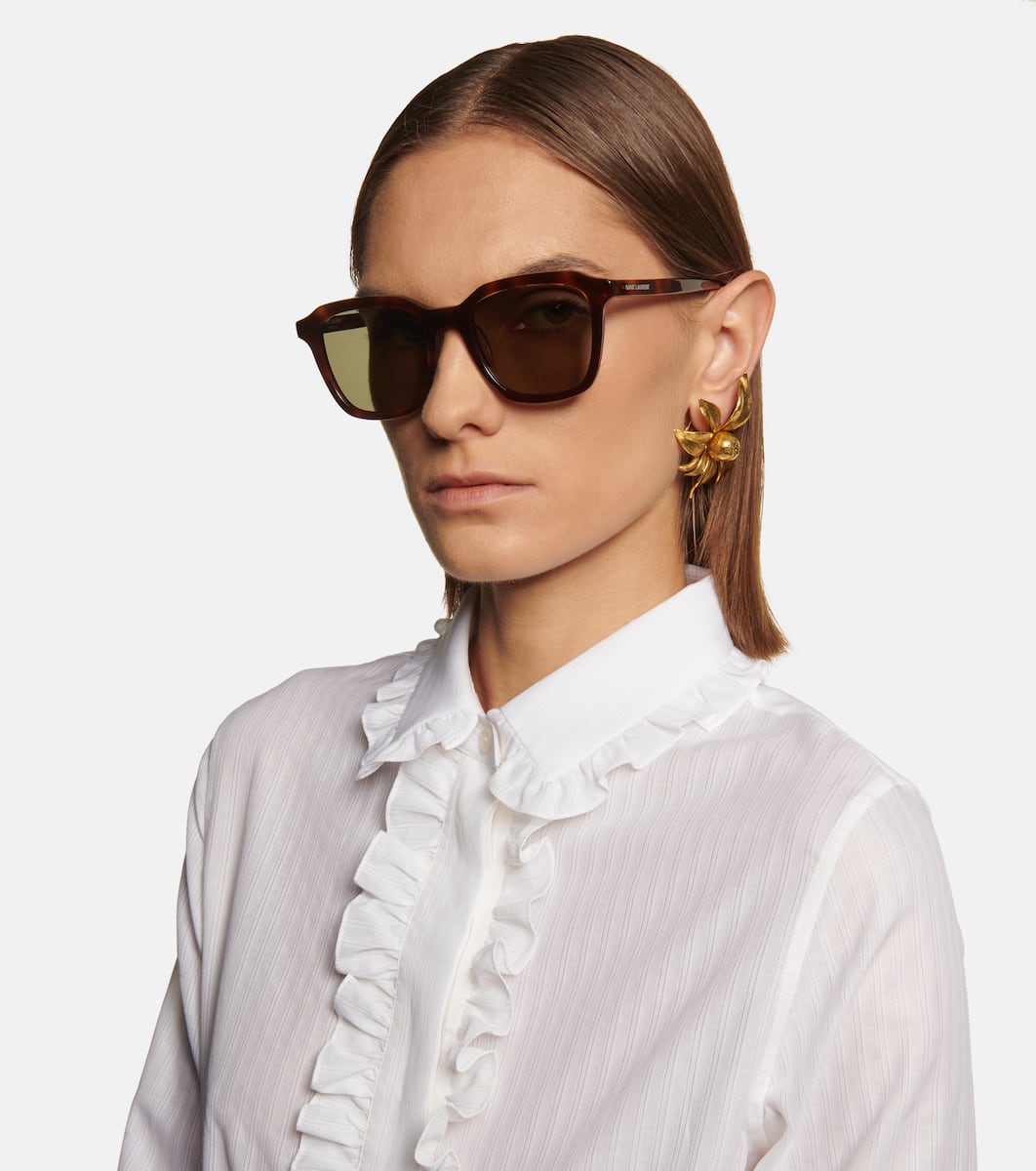 Saint laurent tortoise sunglasses Clearance