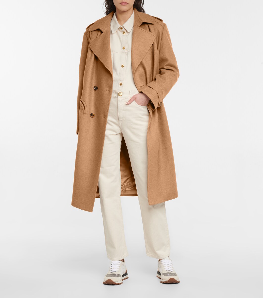 lightweight camel coat