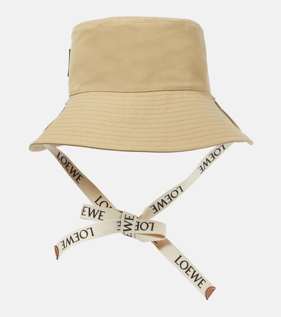 Loewe - Canvas bucket hat | Mytheresa