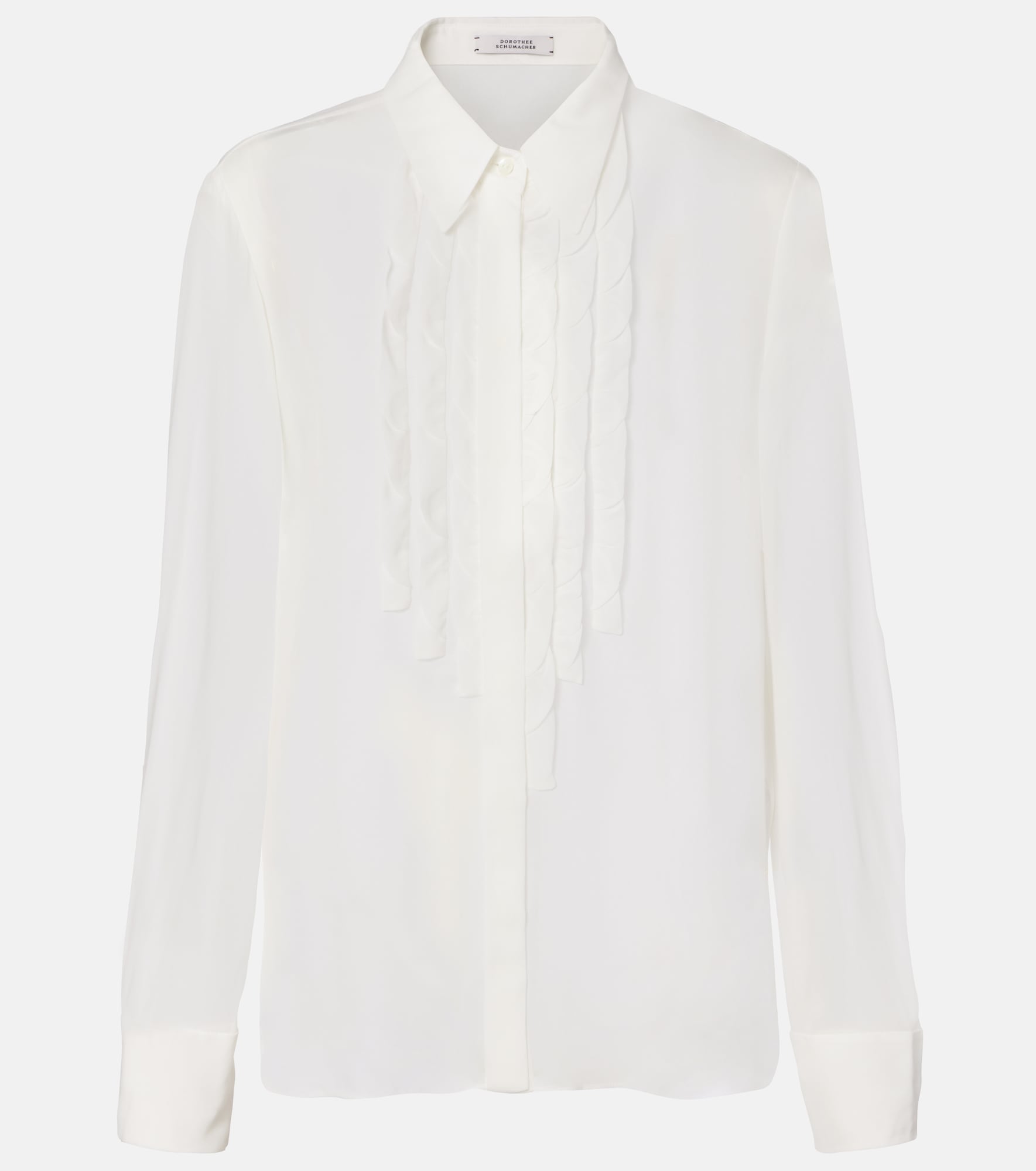 Dorothee Schumacher Sheer Twist georgette blouse