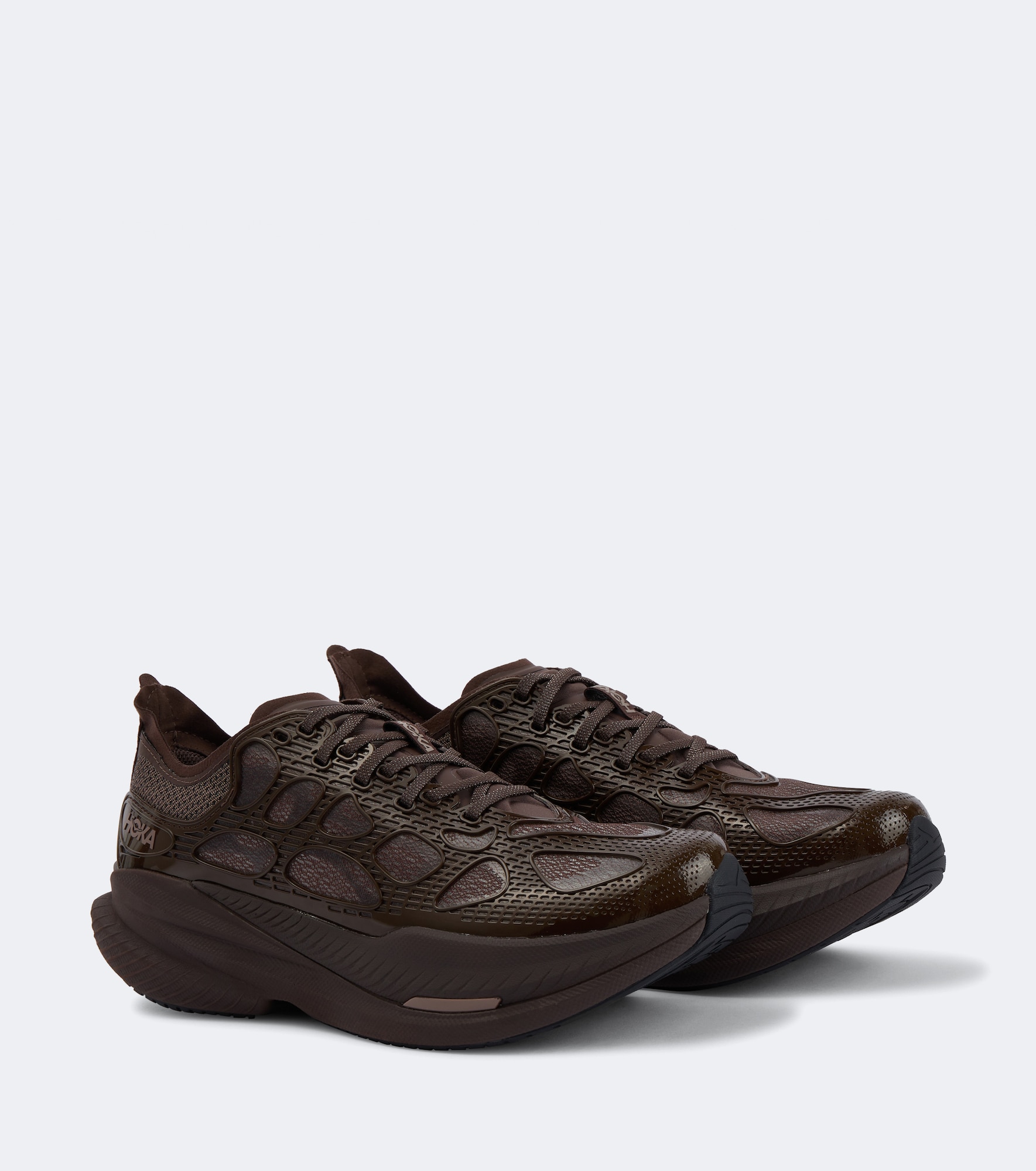 Hoka One One Mach X Caged running shoes
