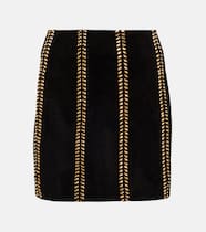 Suede miniskirt | Dodo Bar Or