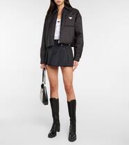 Re-Nylon knee-high boots | Prada