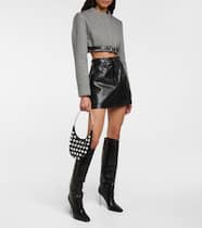 Faux leather miniskirt | Citizens of Humanity