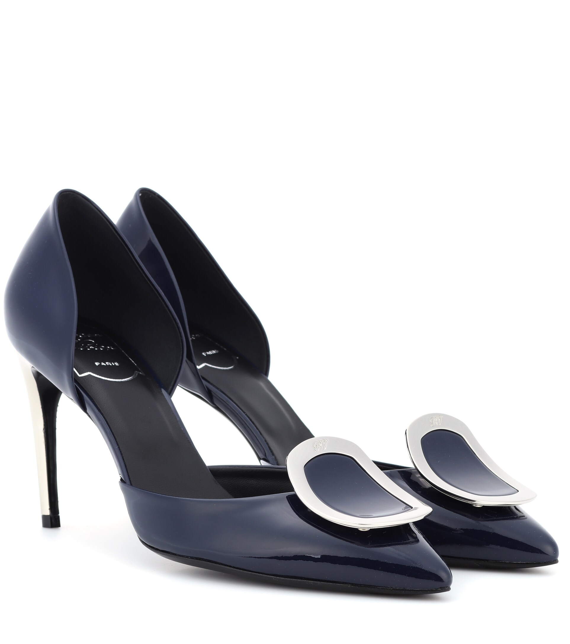 해외] ROGER VIVIER Dorsay Sexy Choc patent - Fioritto