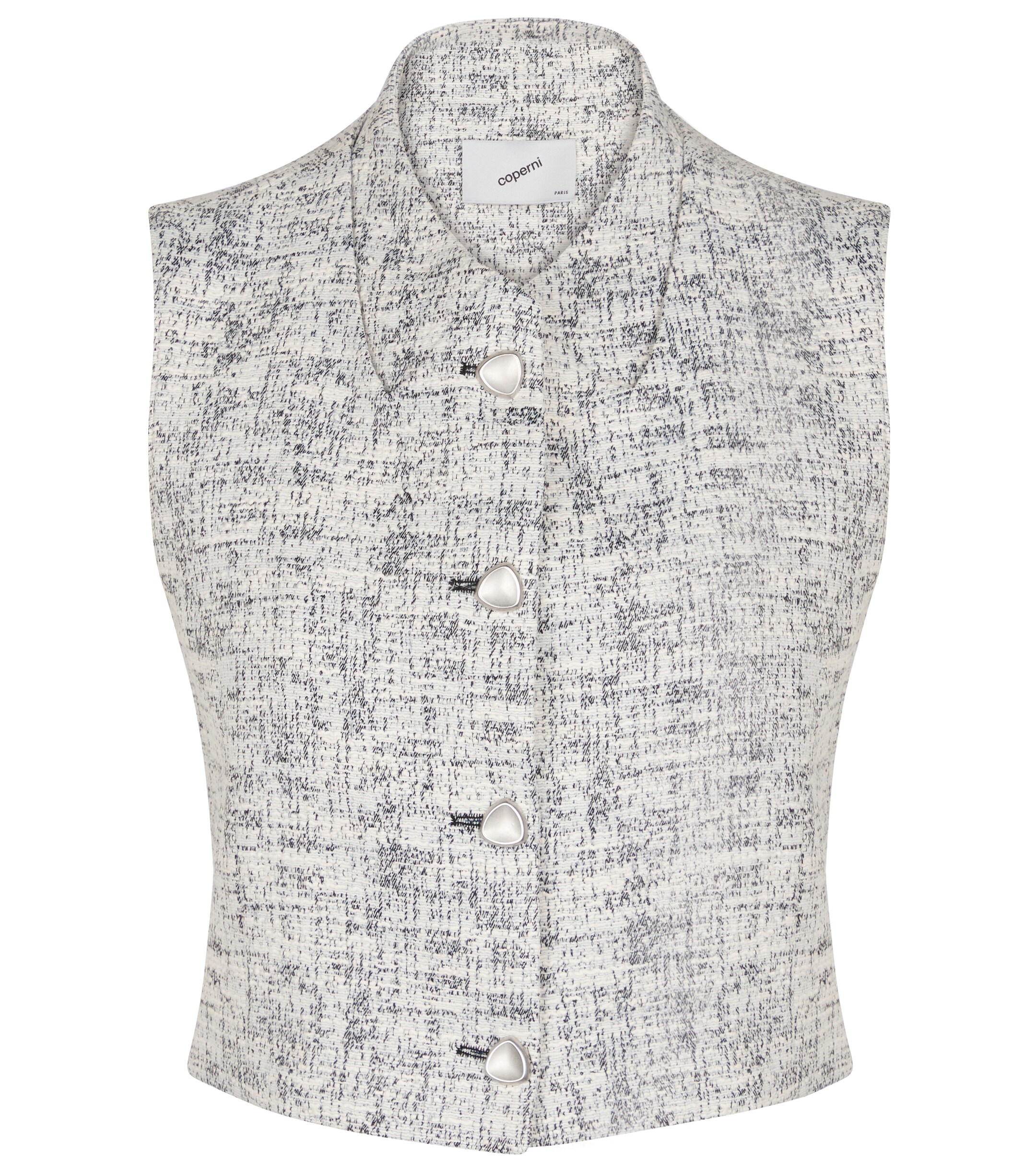 Coperni Sleeveless tweed vest