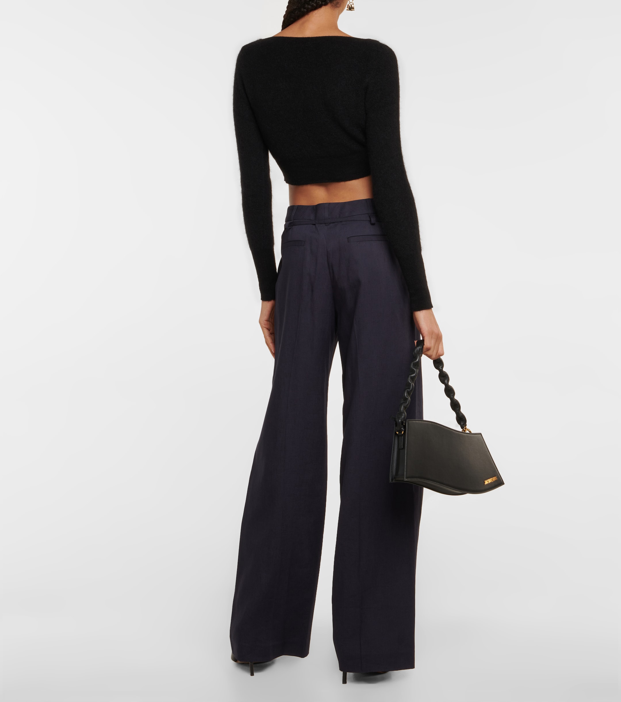 Jacquemus Le Cardigan Alzou cropped cardigan