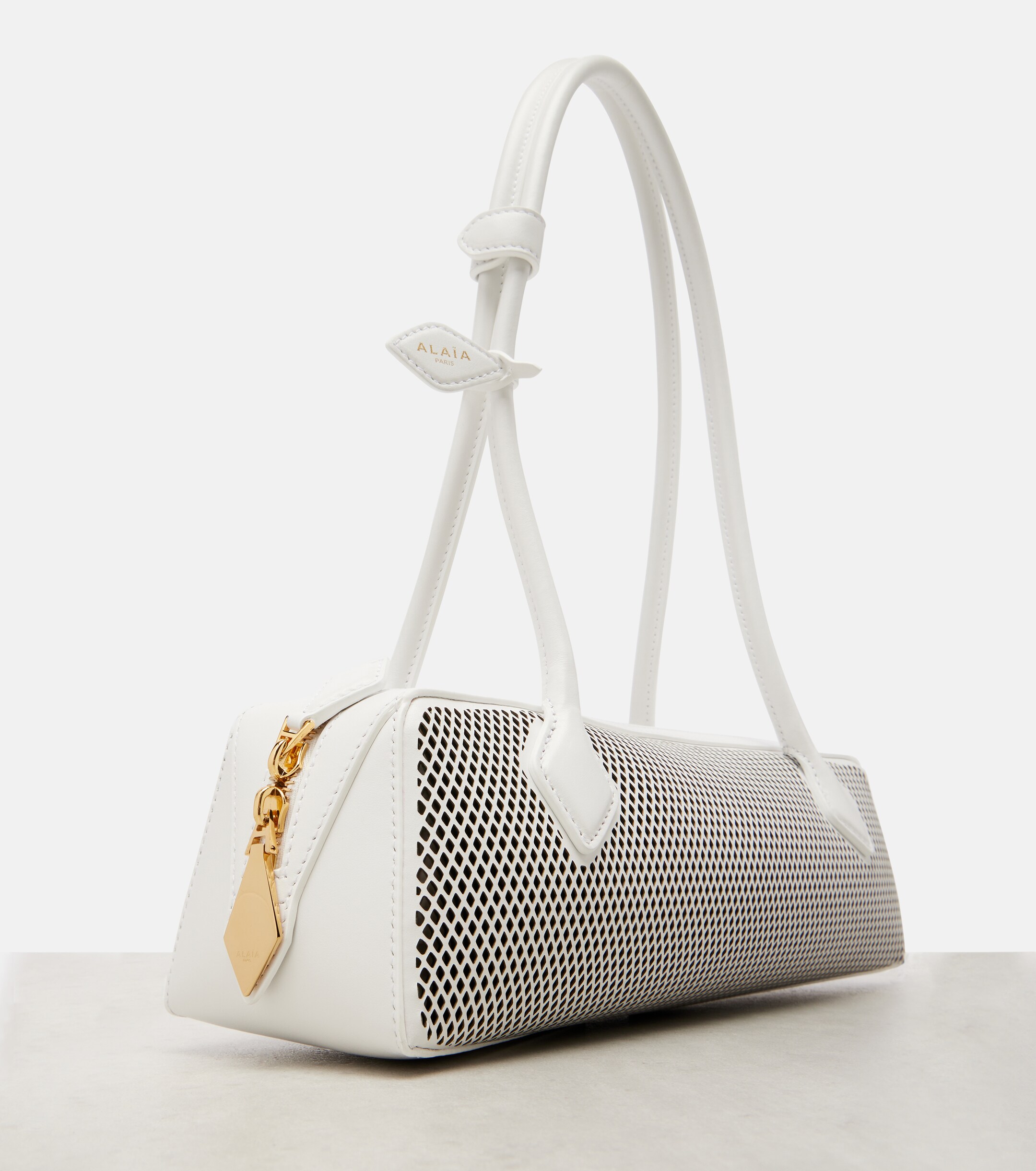Alaïa Le Teckel Medium leather shoulder bag