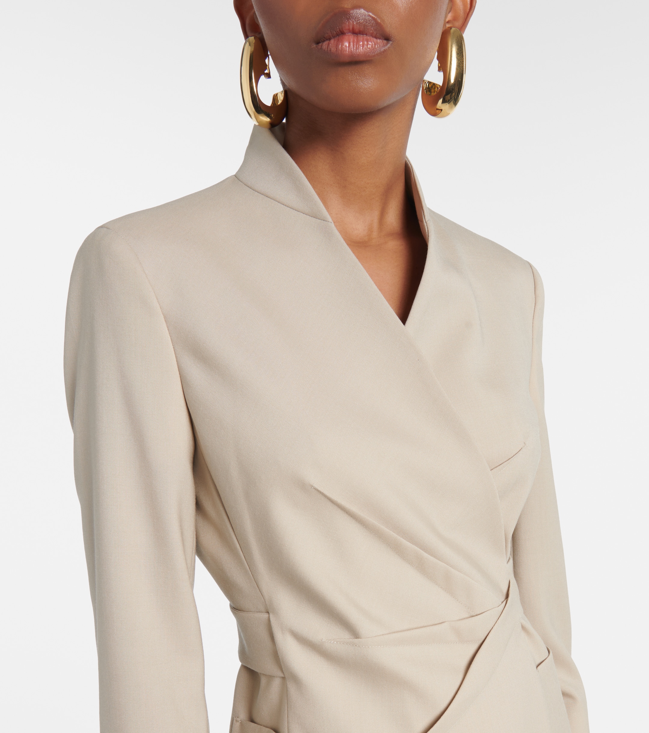 Max Mara Nereo wool, mohair, and silk blazer
