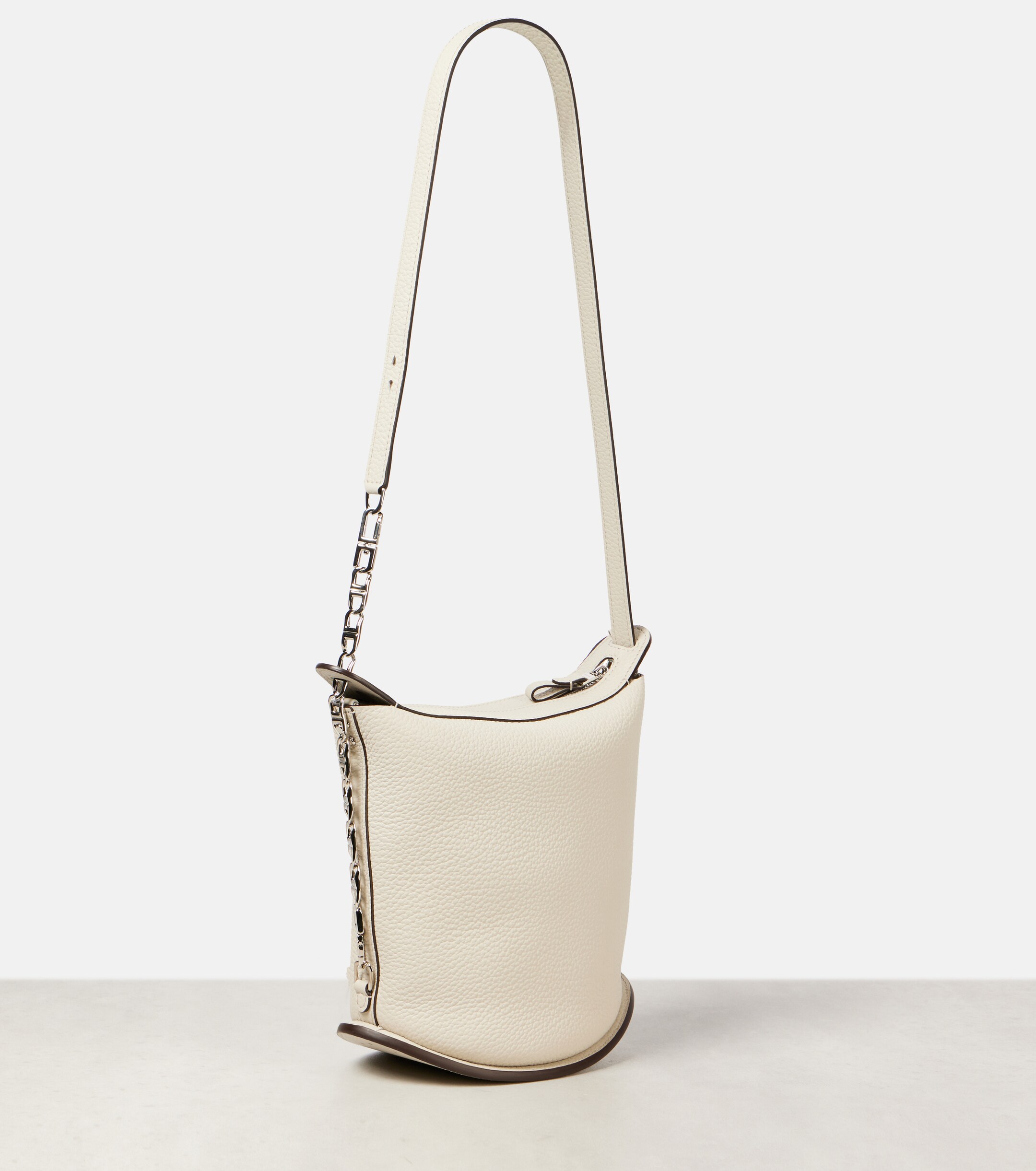 Delvaux Pin Twist Small leather shoulder bag thumbnail