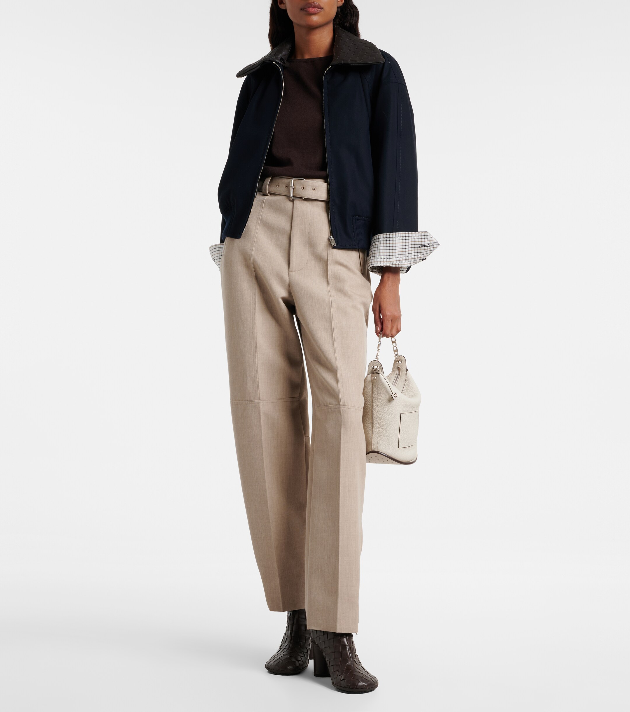 Delvaux Pin Twist Small leather shoulder bag thumbnail