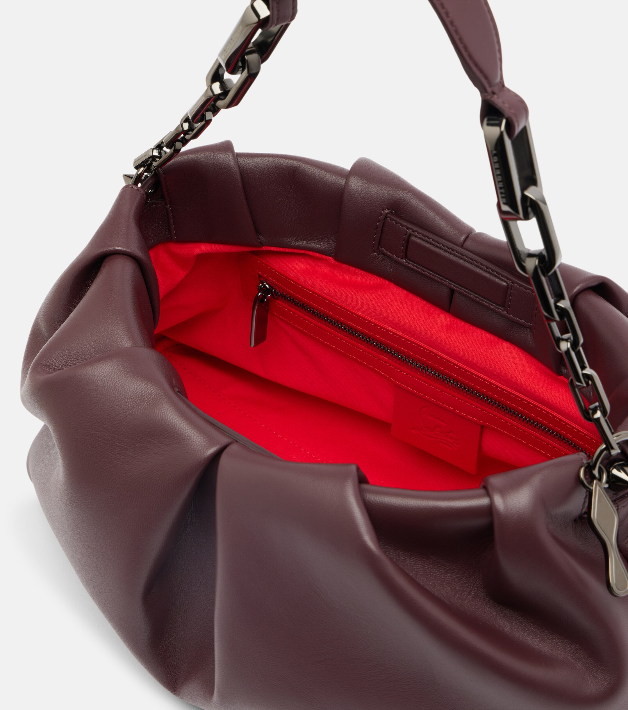 CHRISTIAN LOUBOUTIN Eva Small leather shoulder bag