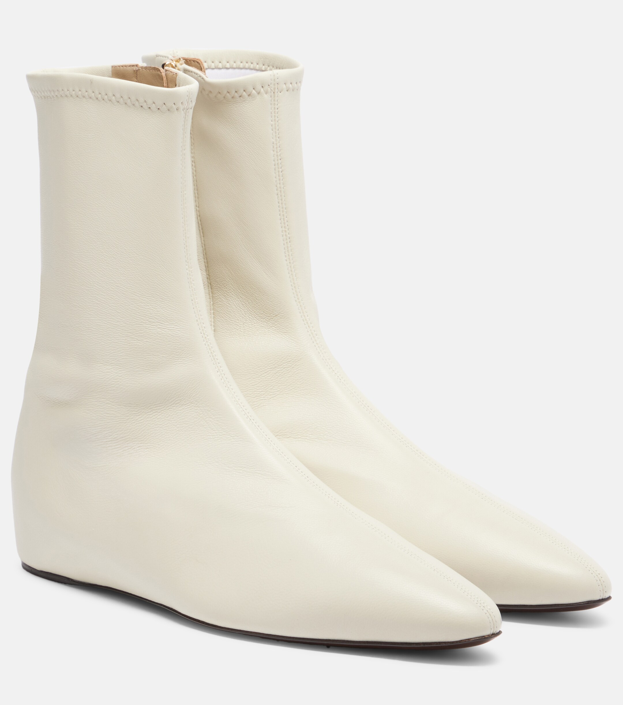 Herbert Levine All in All 30 leather ankle boots