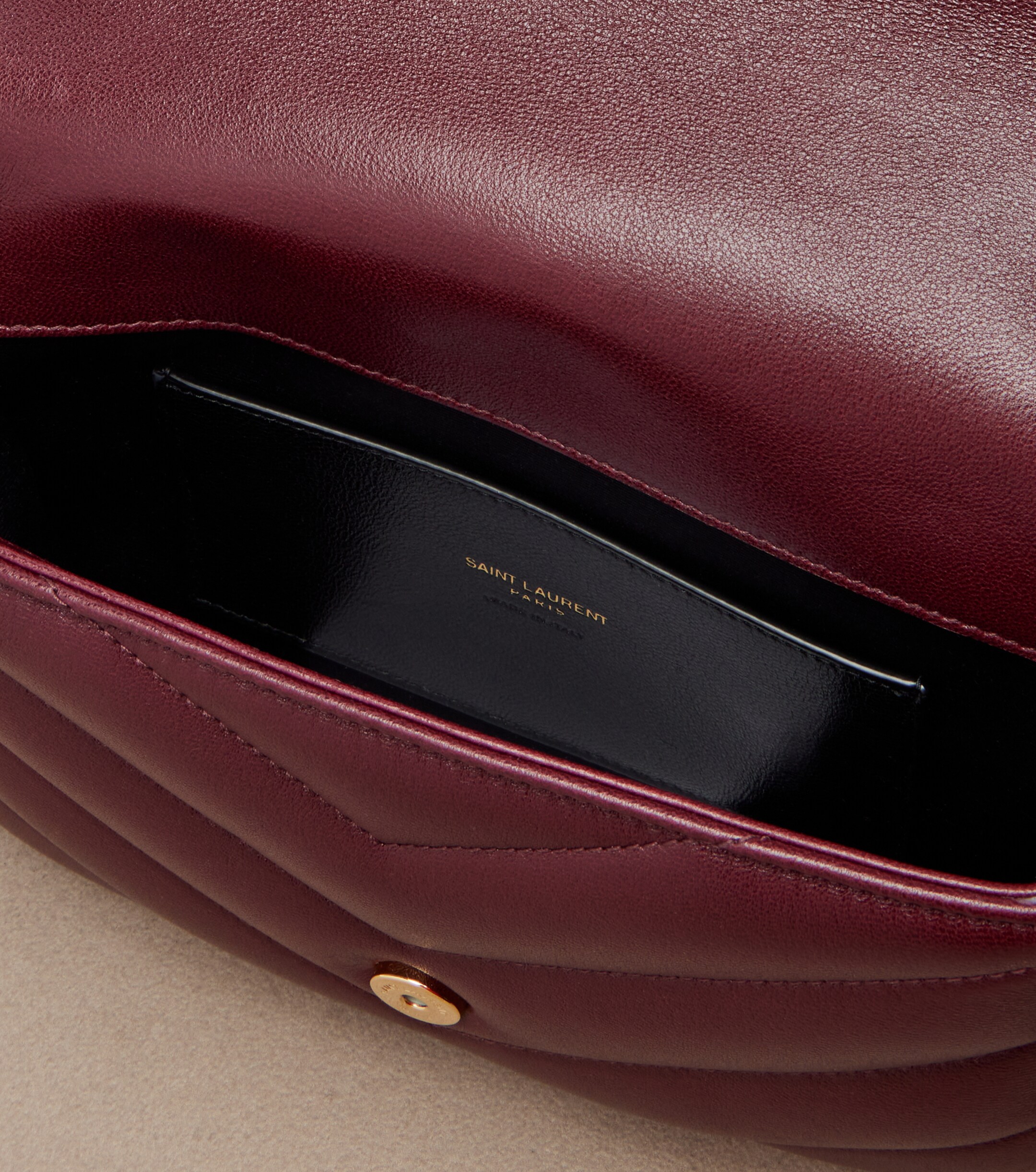 Saint Laurent Loulou Toy matelassé leather crossbody bag