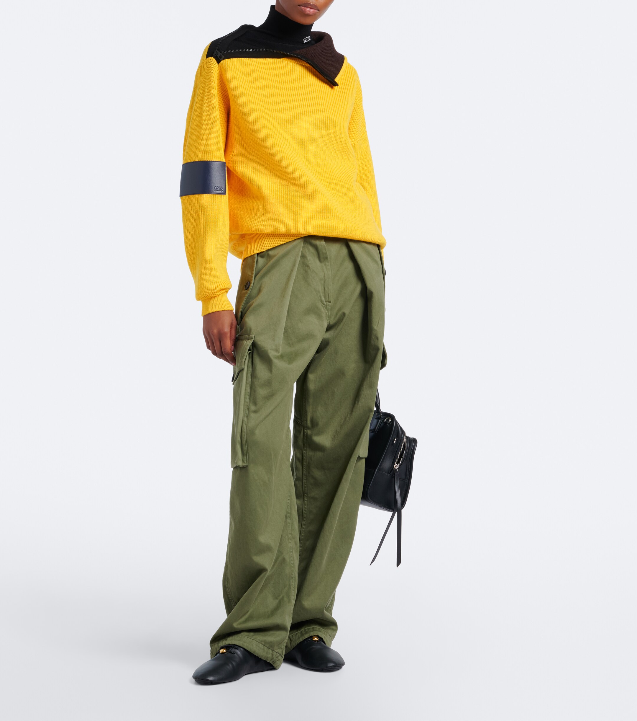Loewe Loewe Cotton cargo pants
