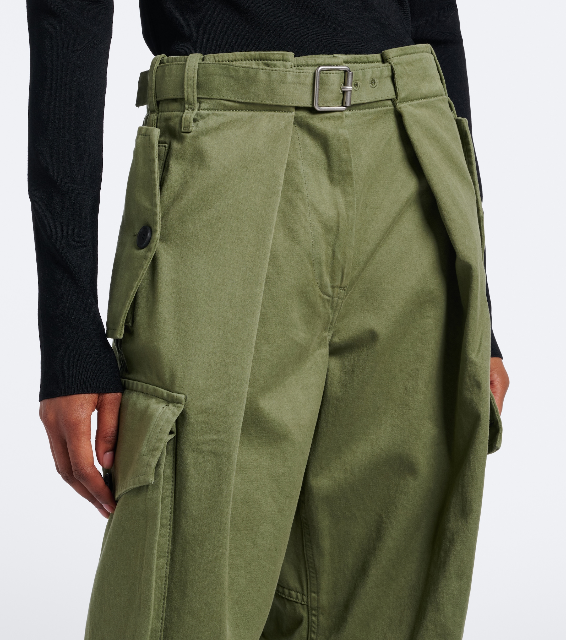 Loewe Loewe Cotton cargo pants