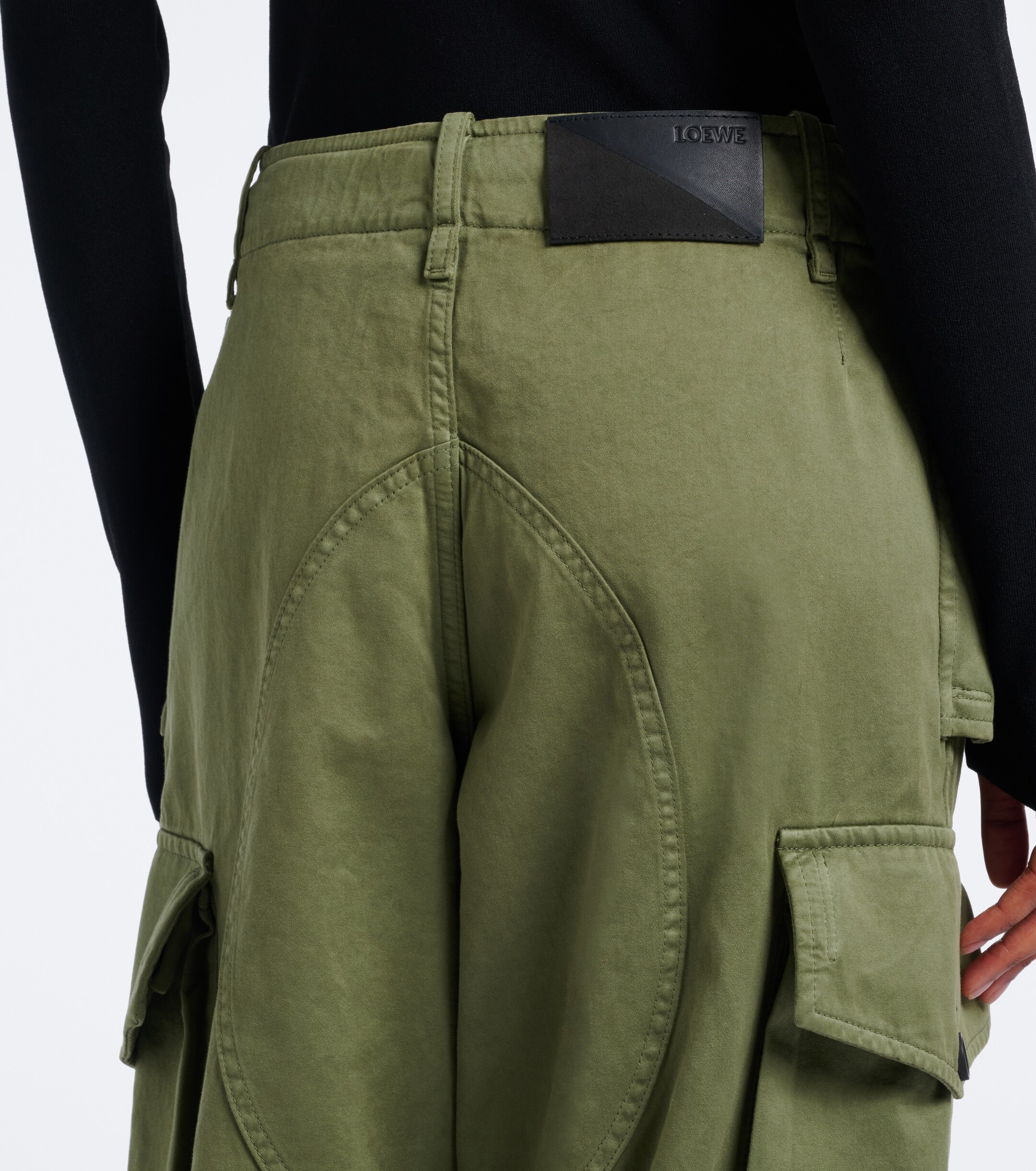 Loewe Loewe Cotton cargo pants