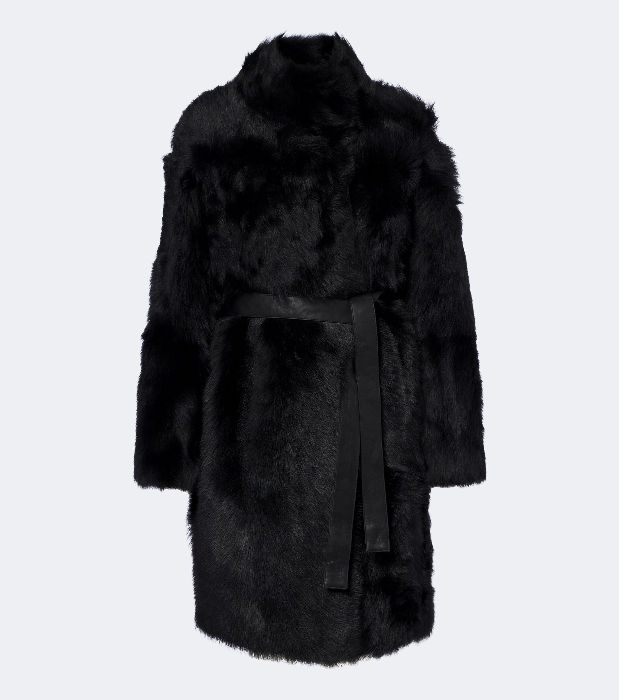 Yves Salomon Yves Salomon Reversible shearling wrap coat