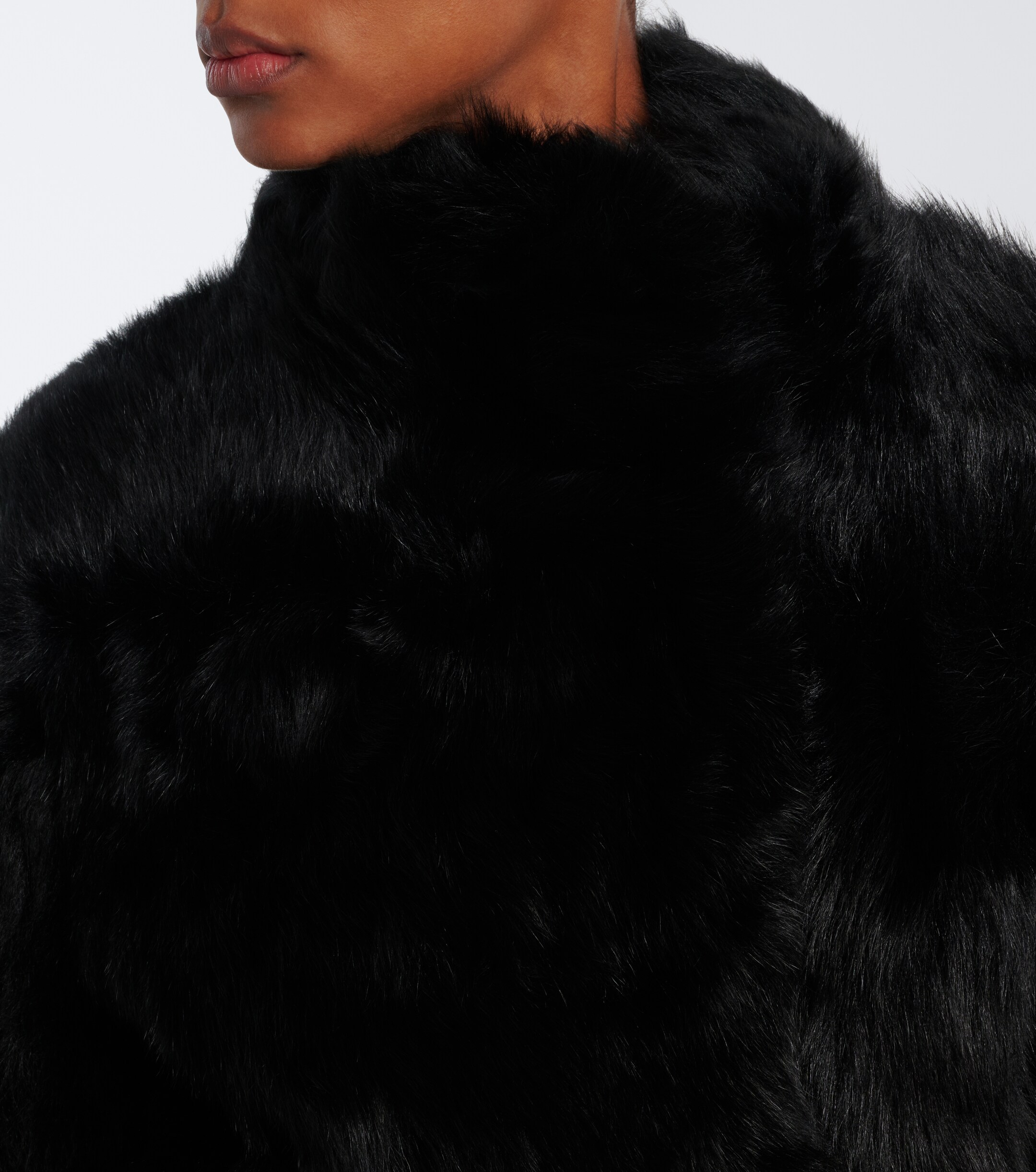 Yves Salomon Yves Salomon Reversible shearling wrap coat