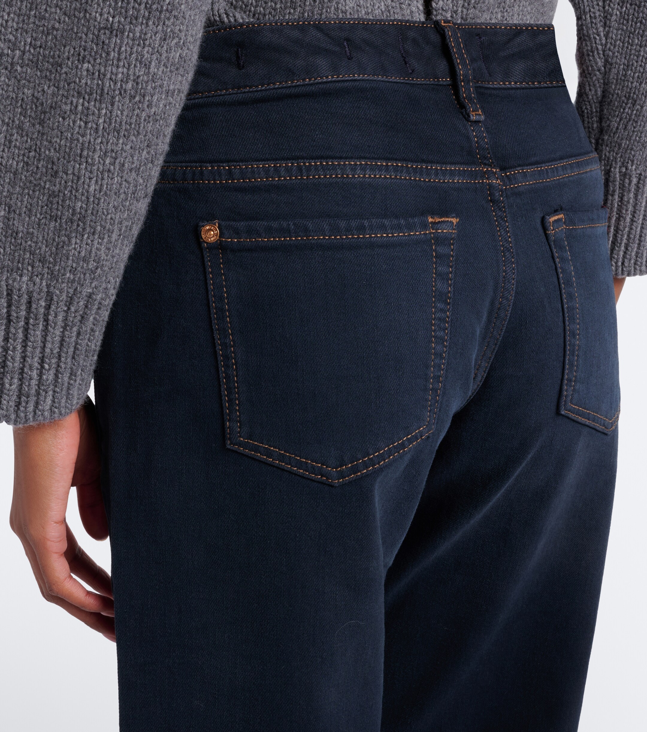 7 For All Mankind 7 For All Mankind Faded straight jeans