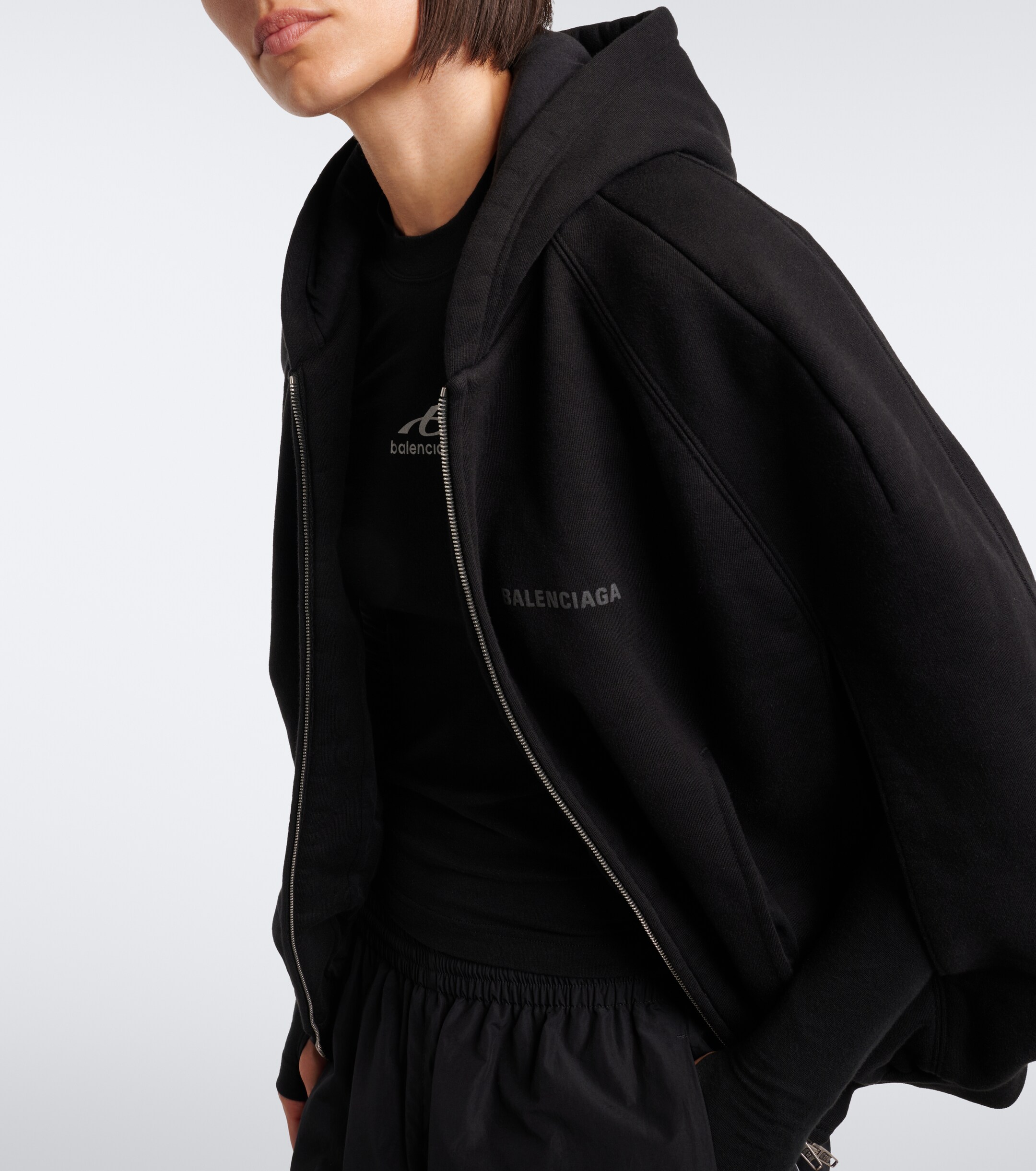 Balenciaga Balenciaga Cotton zip-up hoodie