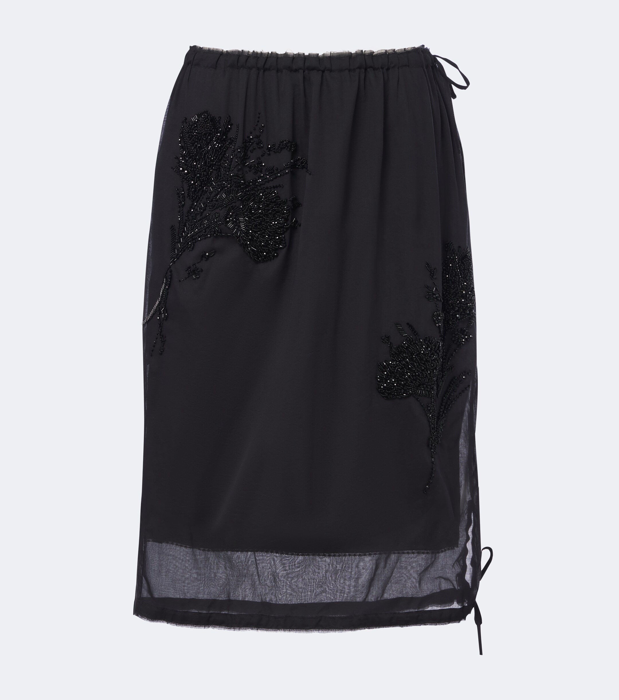 Prada Prada Embellished midi skirt