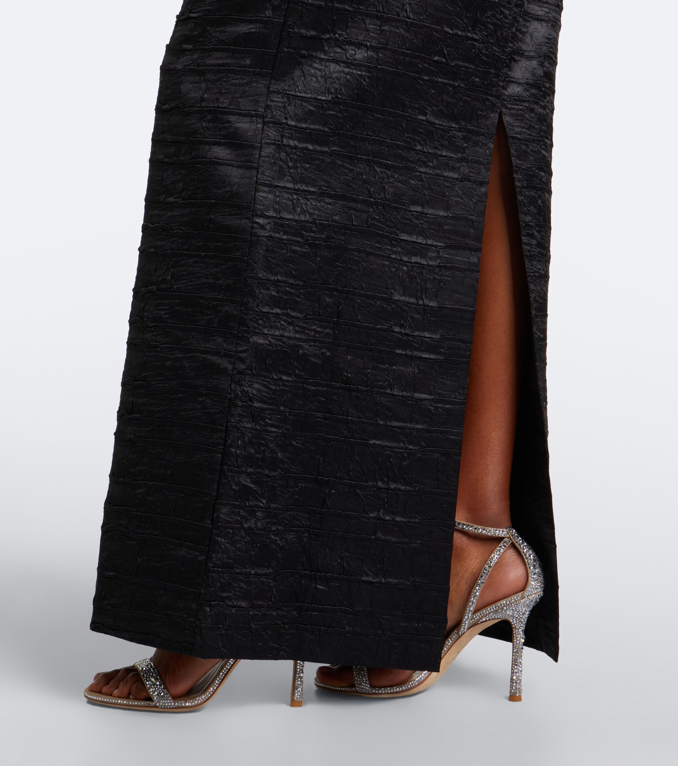 SIMKHAI Simkhai Martina embellished satin gown