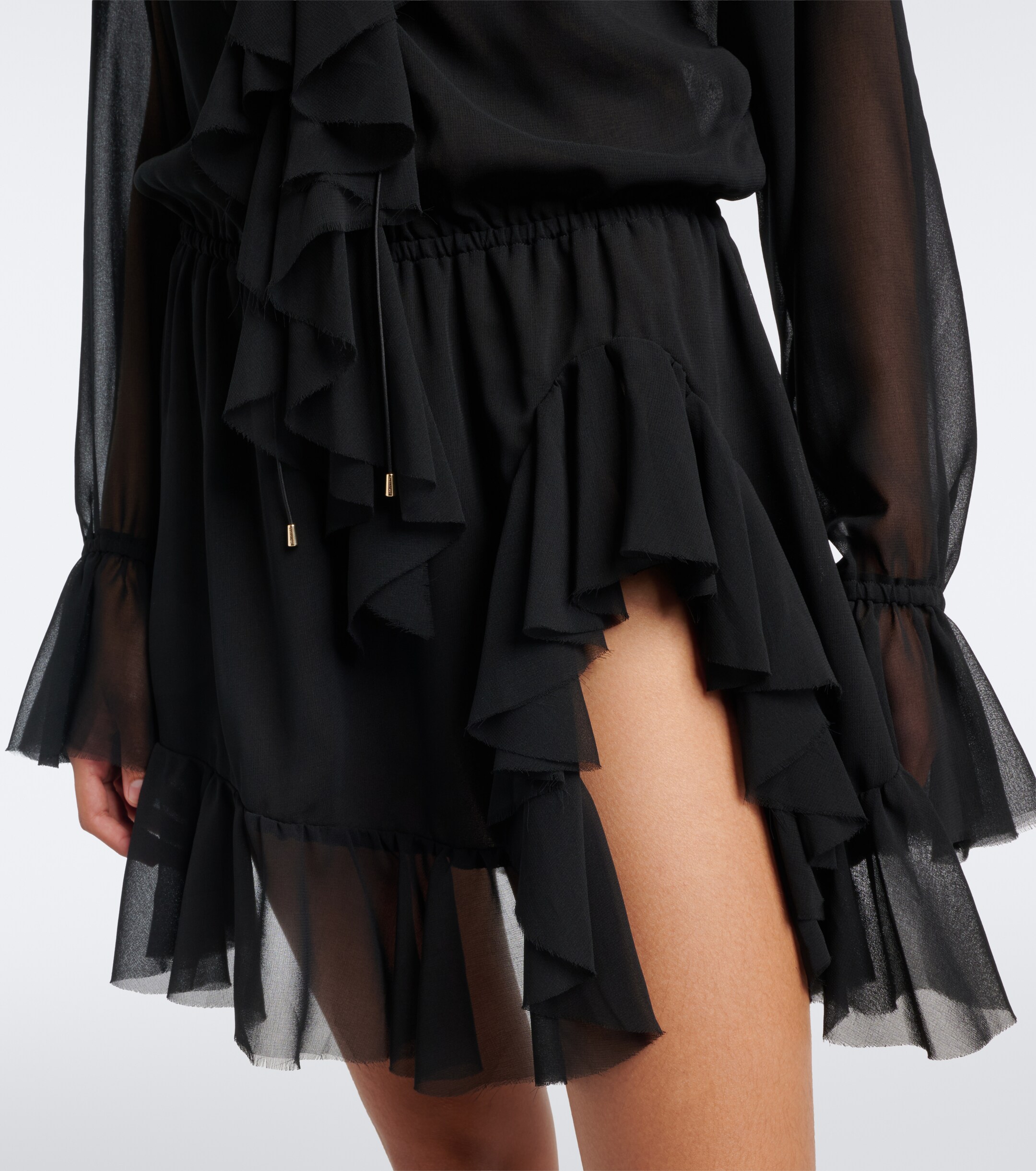 Bananhot Bananhot Bellen ruffled minidress