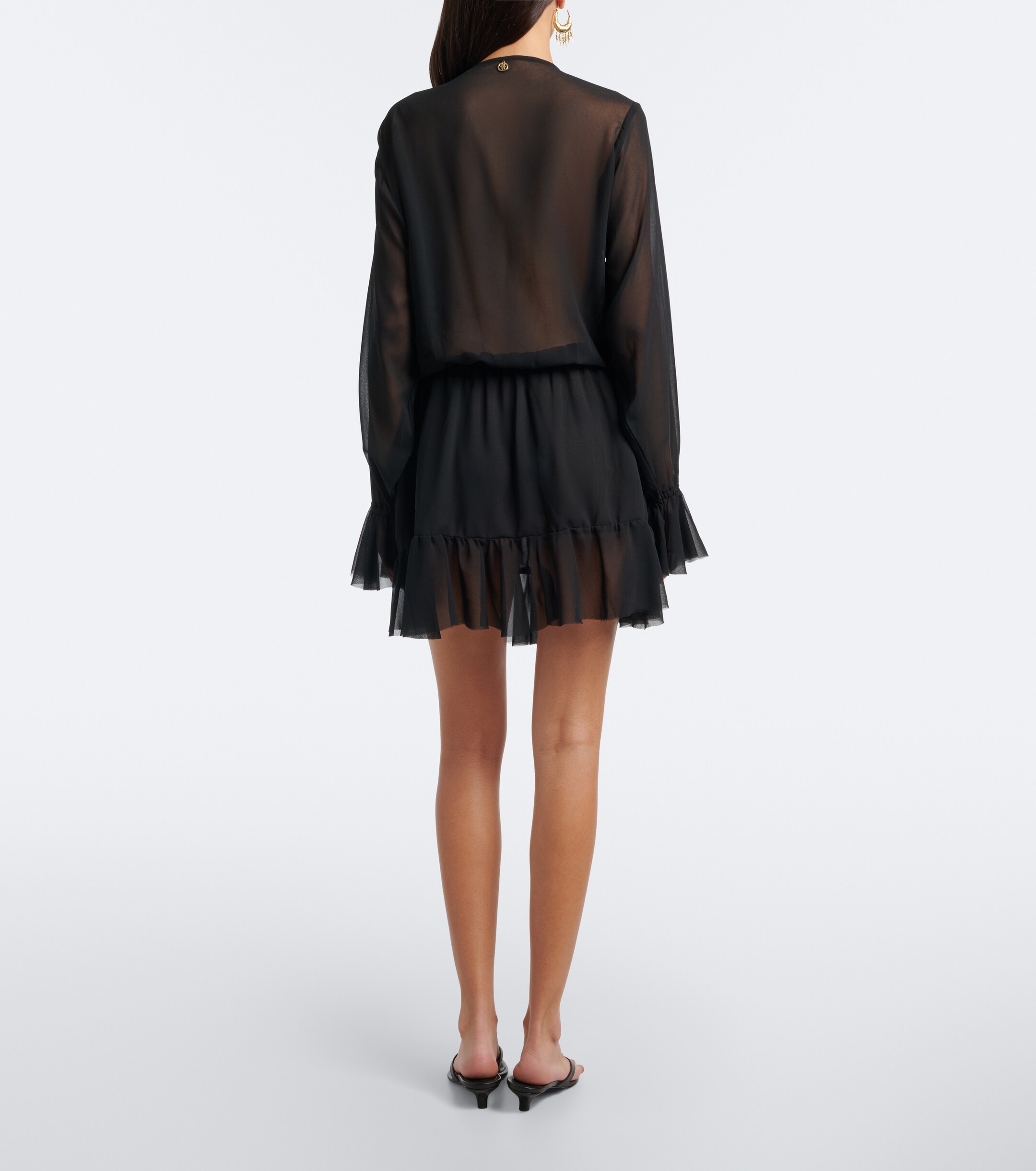 Bananhot Bananhot Bellen ruffled minidress
