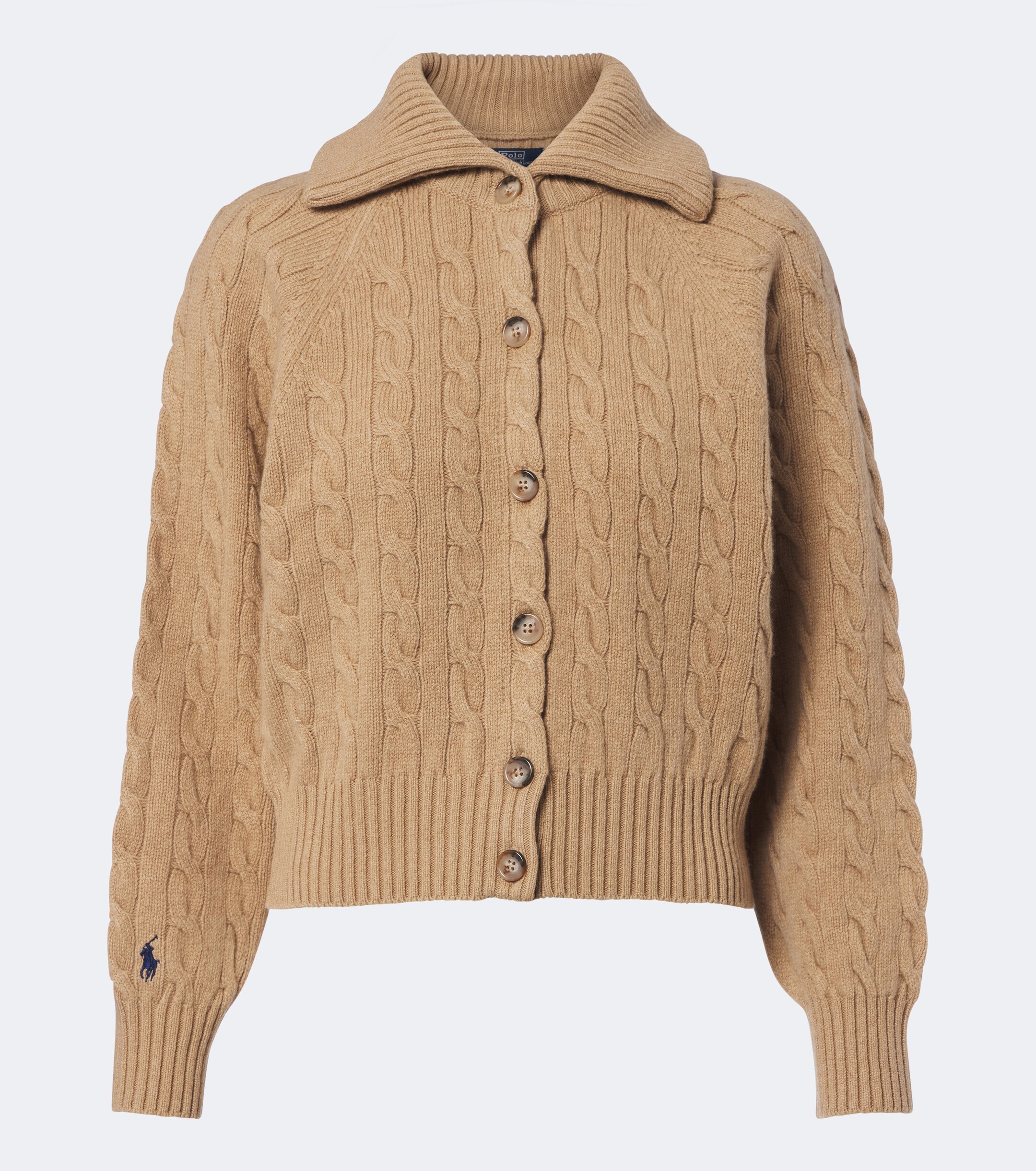 Polo Ralph Lauren Polo Ralph Lauren Cable-knit wool and cashmere cardigan