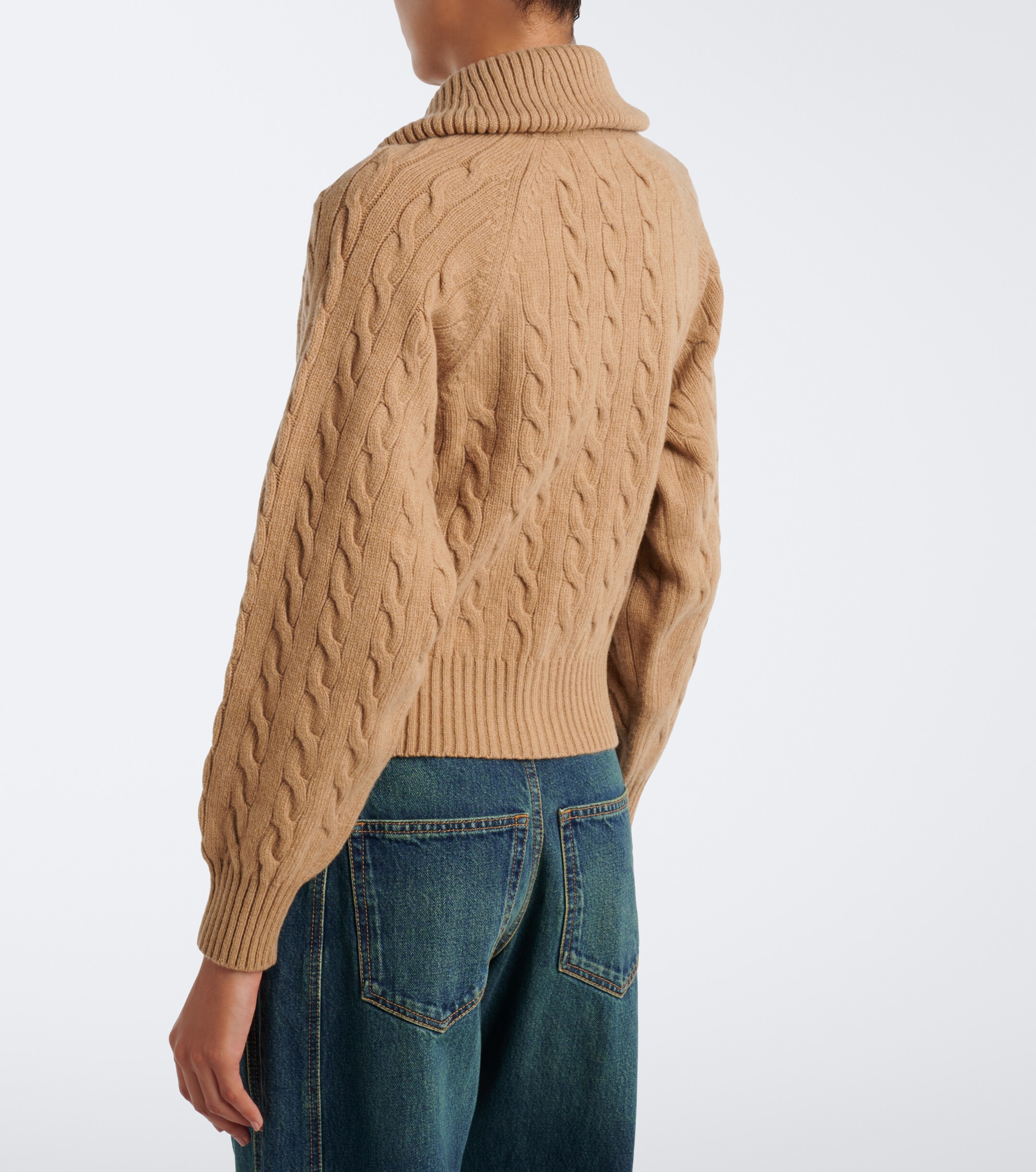Polo Ralph Lauren Polo Ralph Lauren Cable-knit wool and cashmere cardigan
