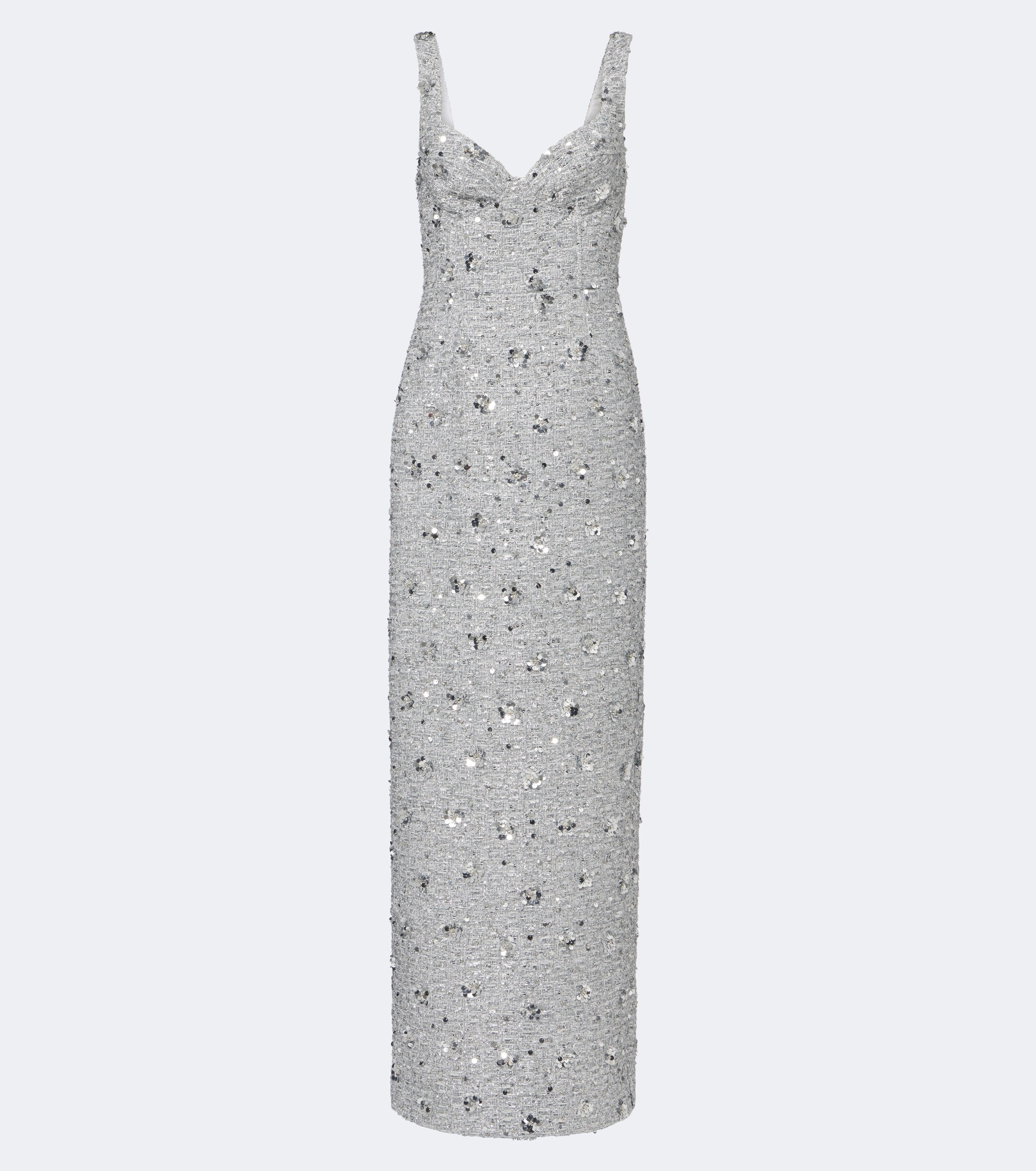 SIMKHAI Simkhai Viella sequined tweed gown