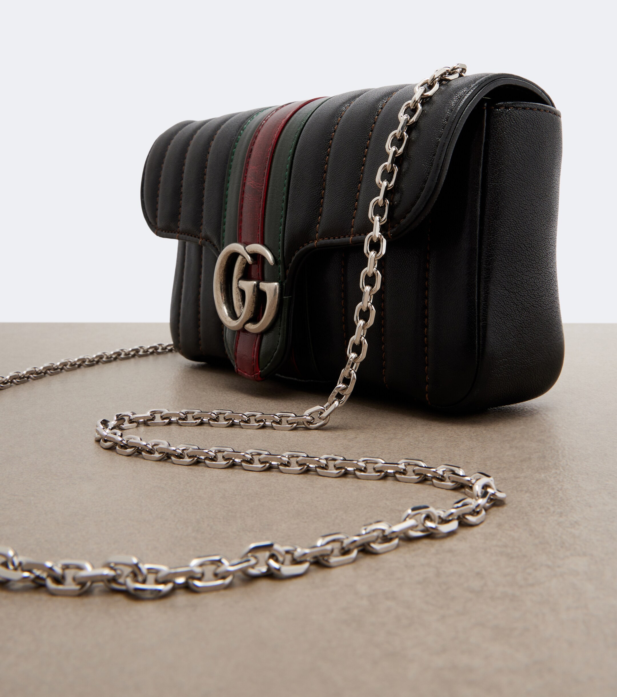 Gucci Gucci Jetset GG Marmont Small leather shoulder bag