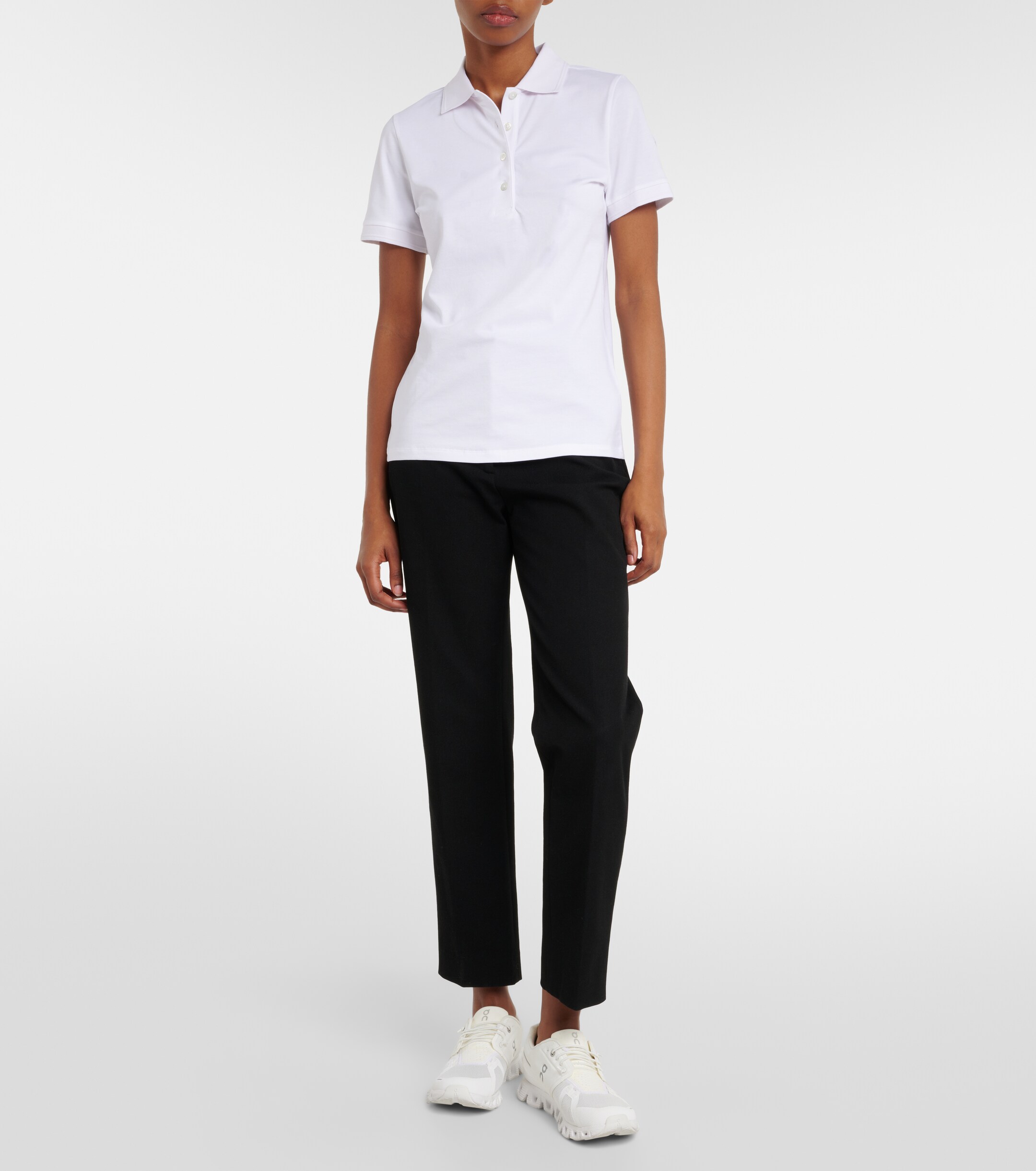 FUSALP Fusalp Agathe cotton-blend polo shirt