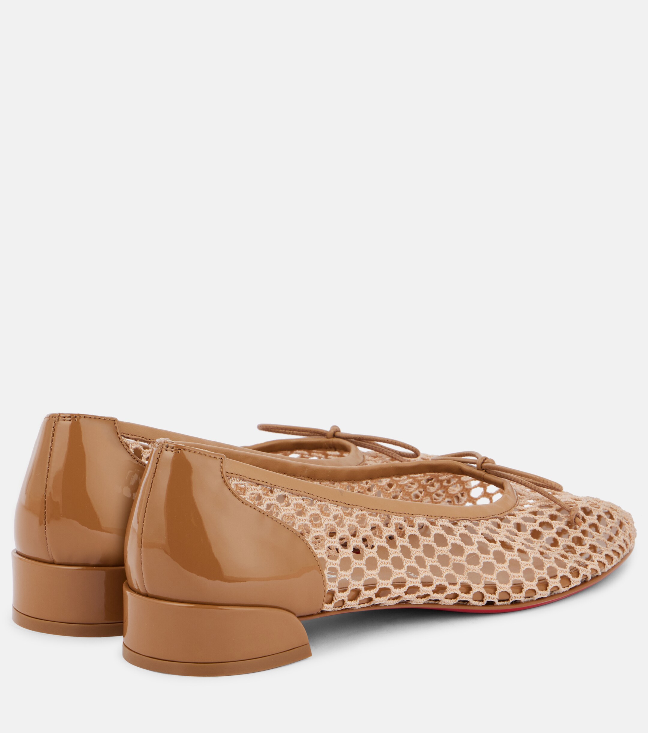 CHRISTIAN LOUBOUTIN Sweetie Jane Mesh ballet flats thumbnail