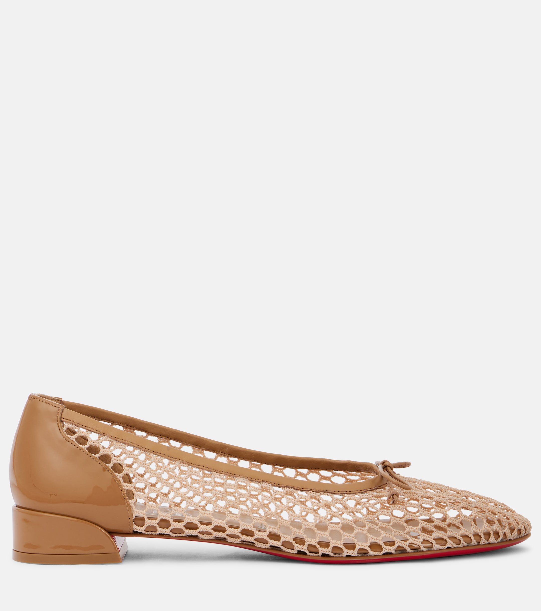 CHRISTIAN LOUBOUTIN Sweetie Jane Mesh ballet flats thumbnail