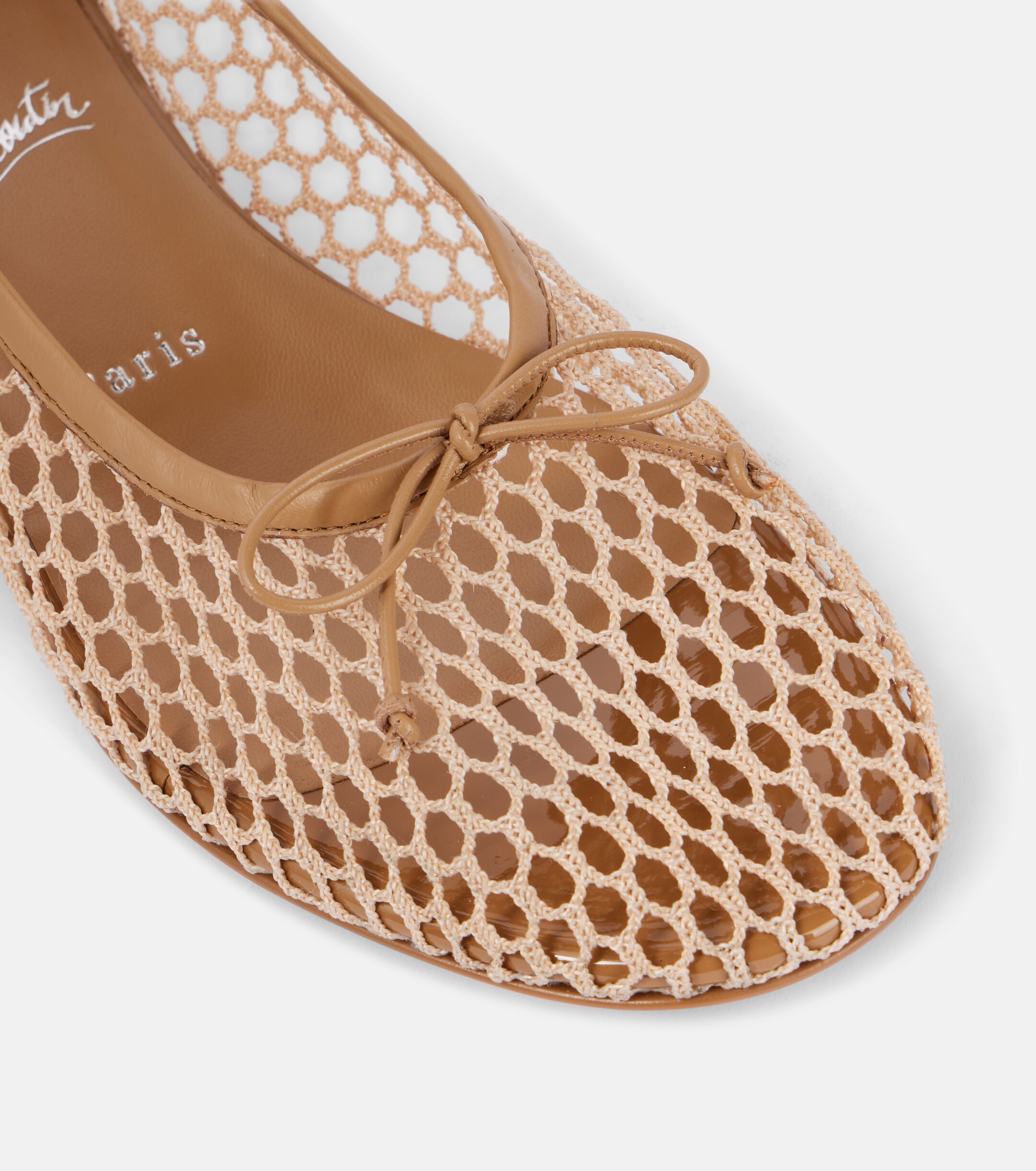 CHRISTIAN LOUBOUTIN Sweetie Jane Mesh ballet flats thumbnail
