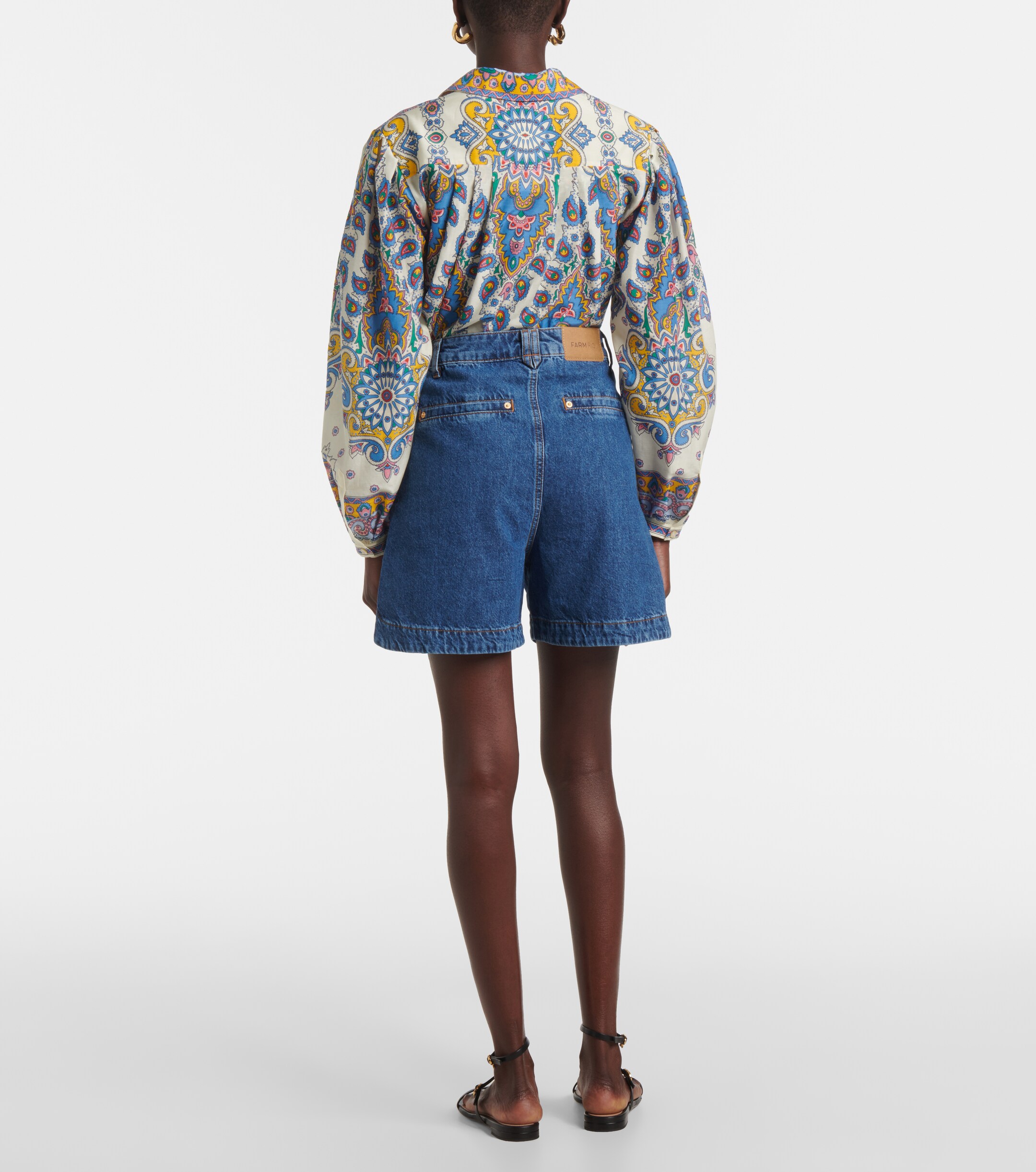FARM Rio Denim shorts thumbnail