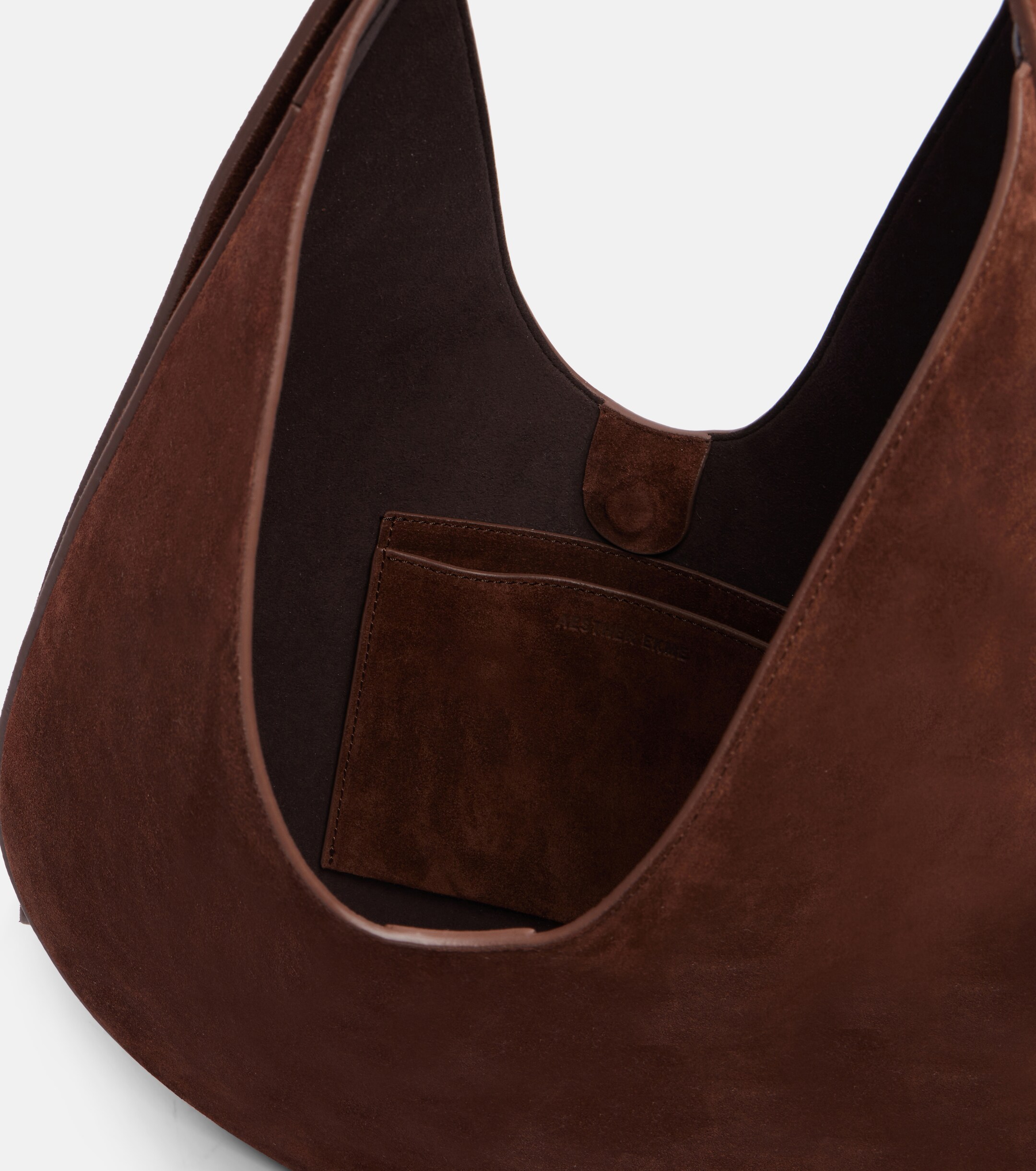 AESTHER EKME Medium suede shoulder bag thumbnail