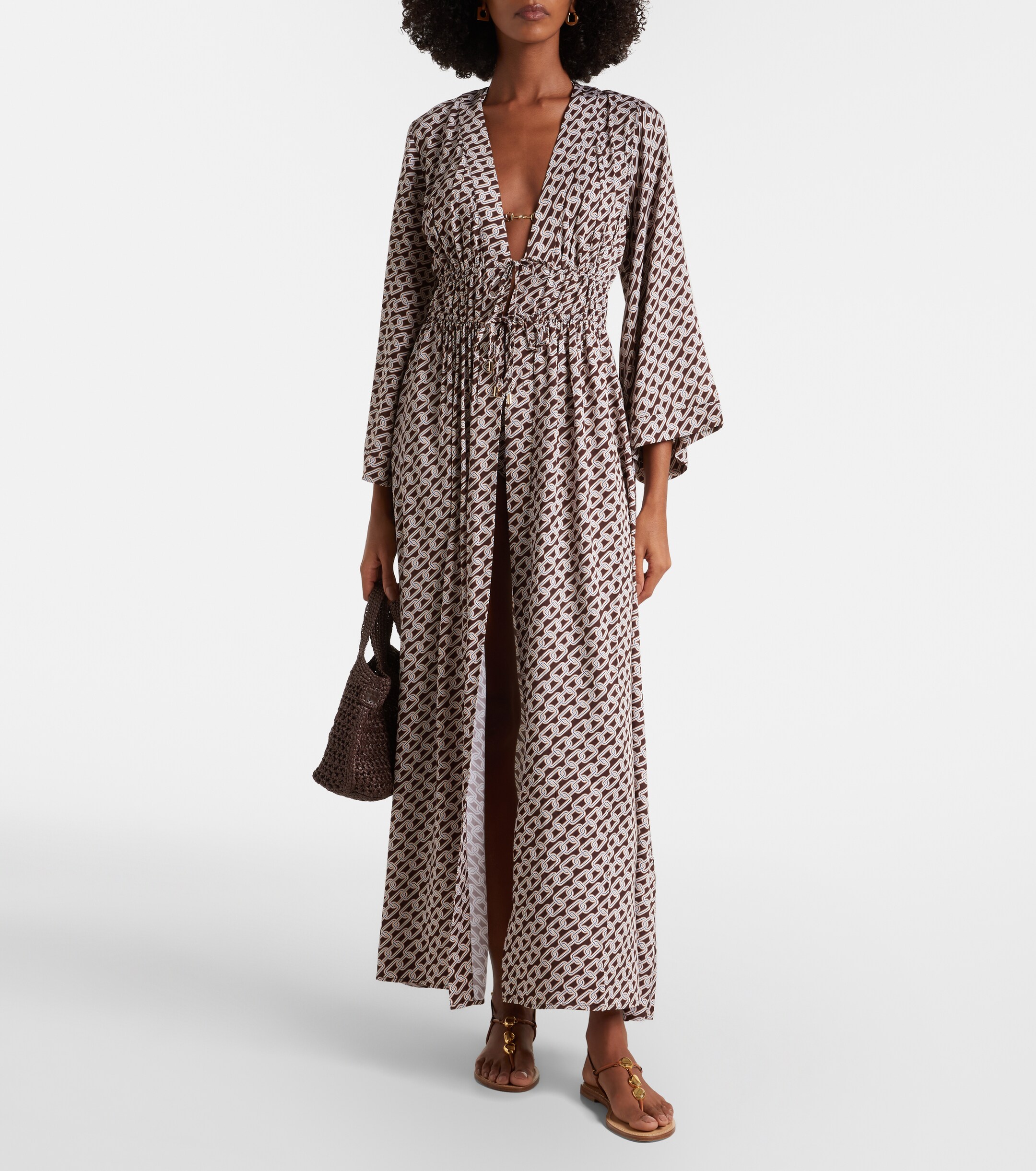 Melissa Odabash Melissa Odabash Maja printed kaftan
