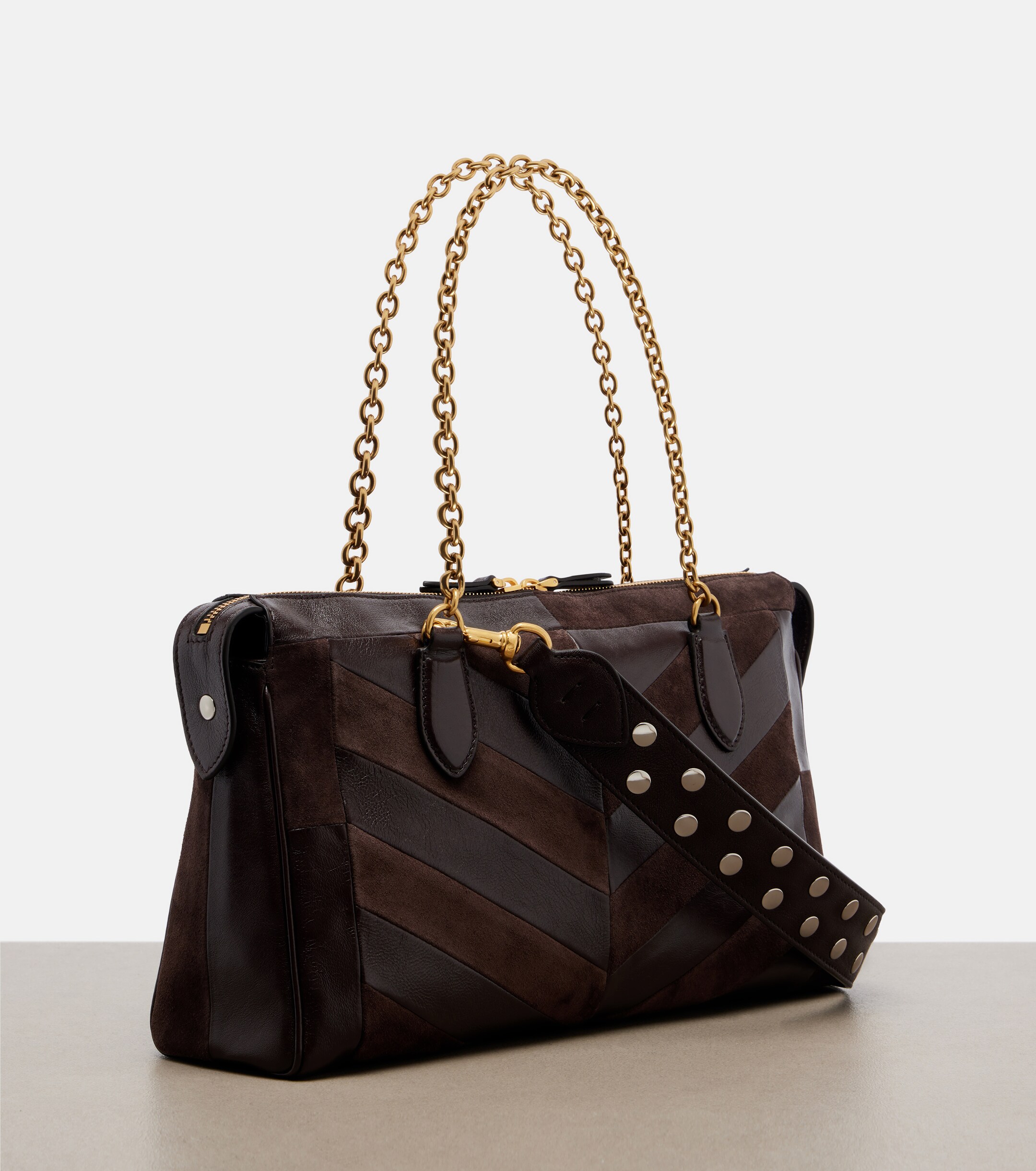 Valentino Garavani Panthea Medium leather shoulder bag thumbnail
