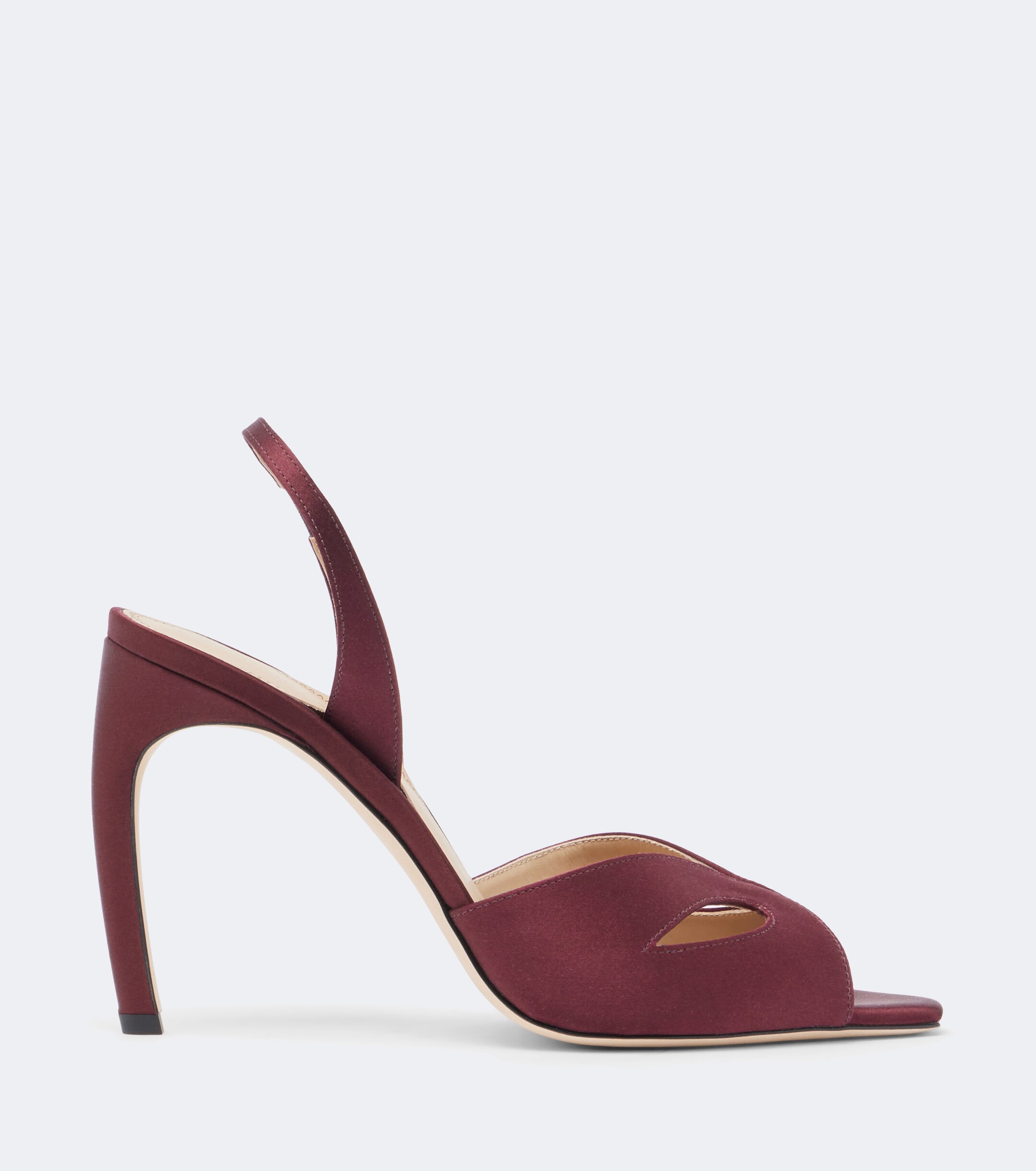 Victoria Beckham Victoria Beckham Harlow satin slingback sandals