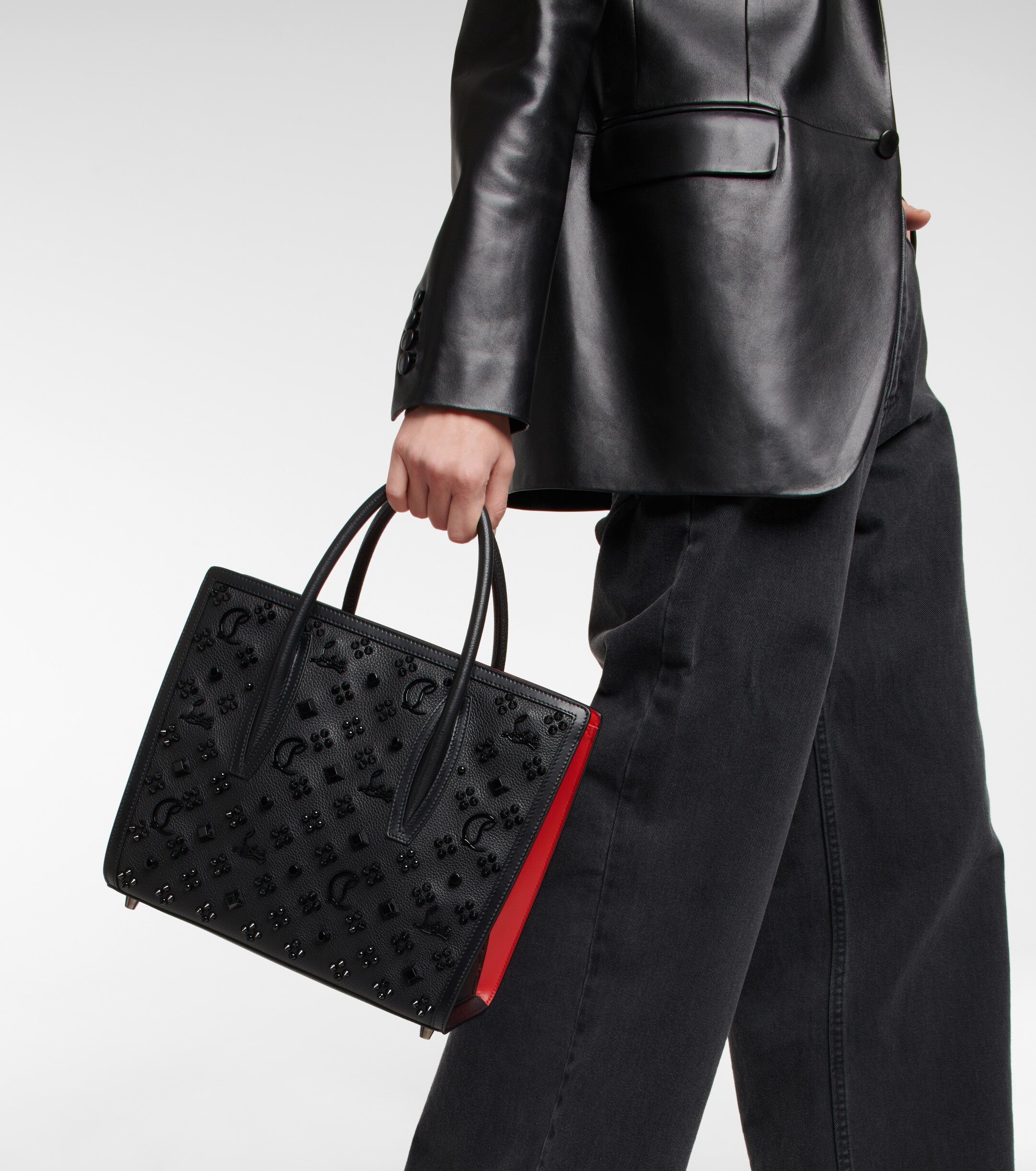 CHRISTIAN LOUBOUTIN Paloma Medium leather tote bag