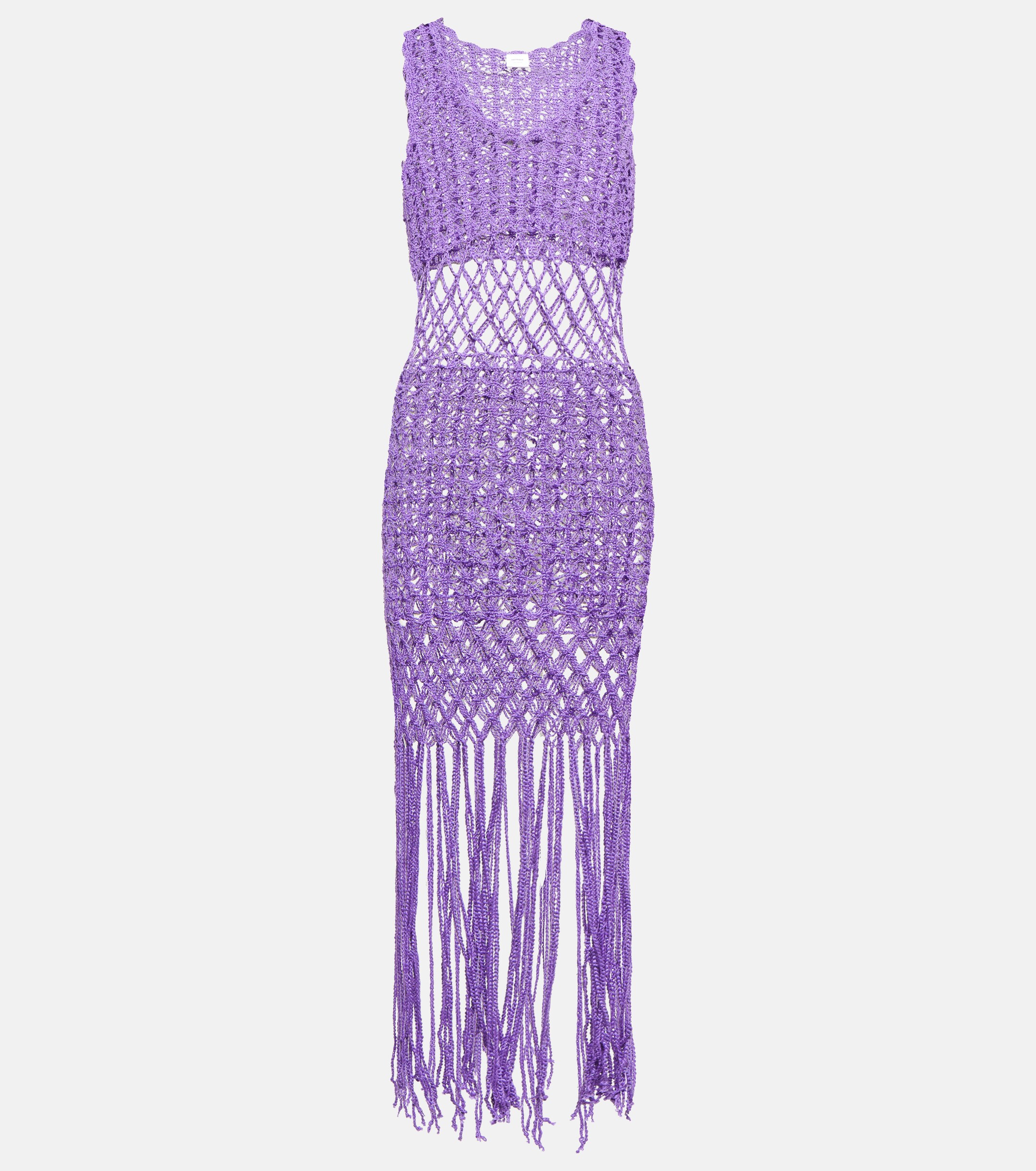 Anna Kosturova Crochet minidress
