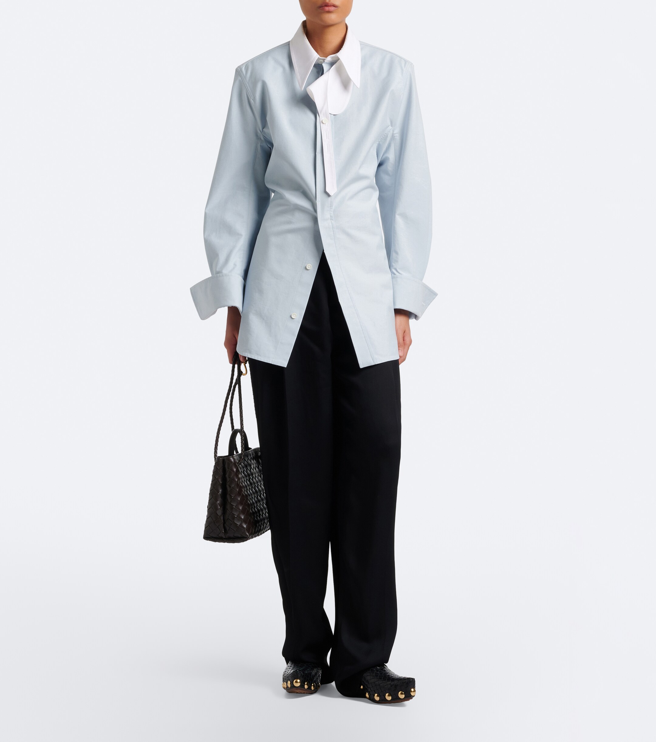 Bottega Veneta Andiamo Small leather top-handle bag